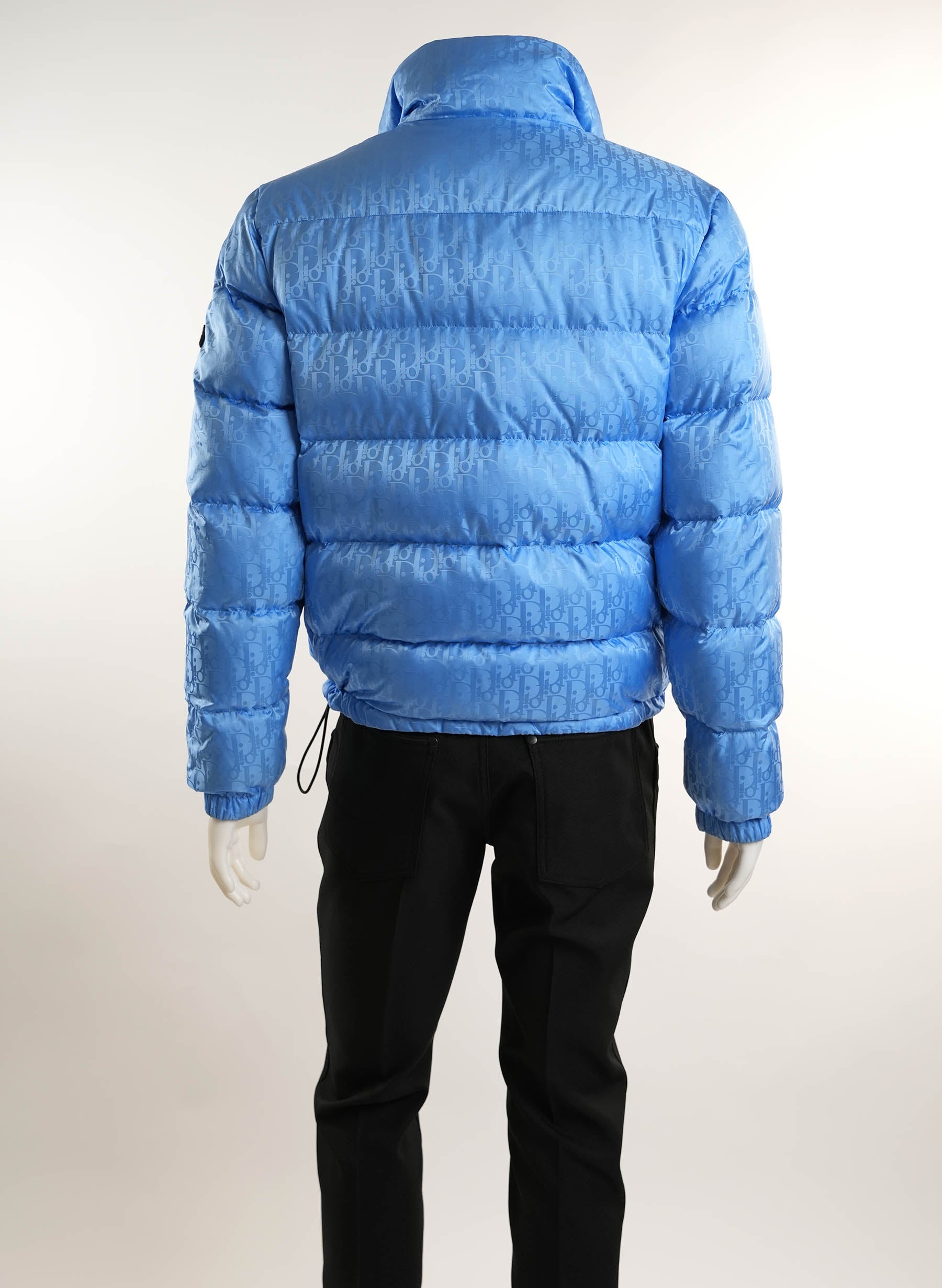 Dior Oblique Down Jacket Light Blue