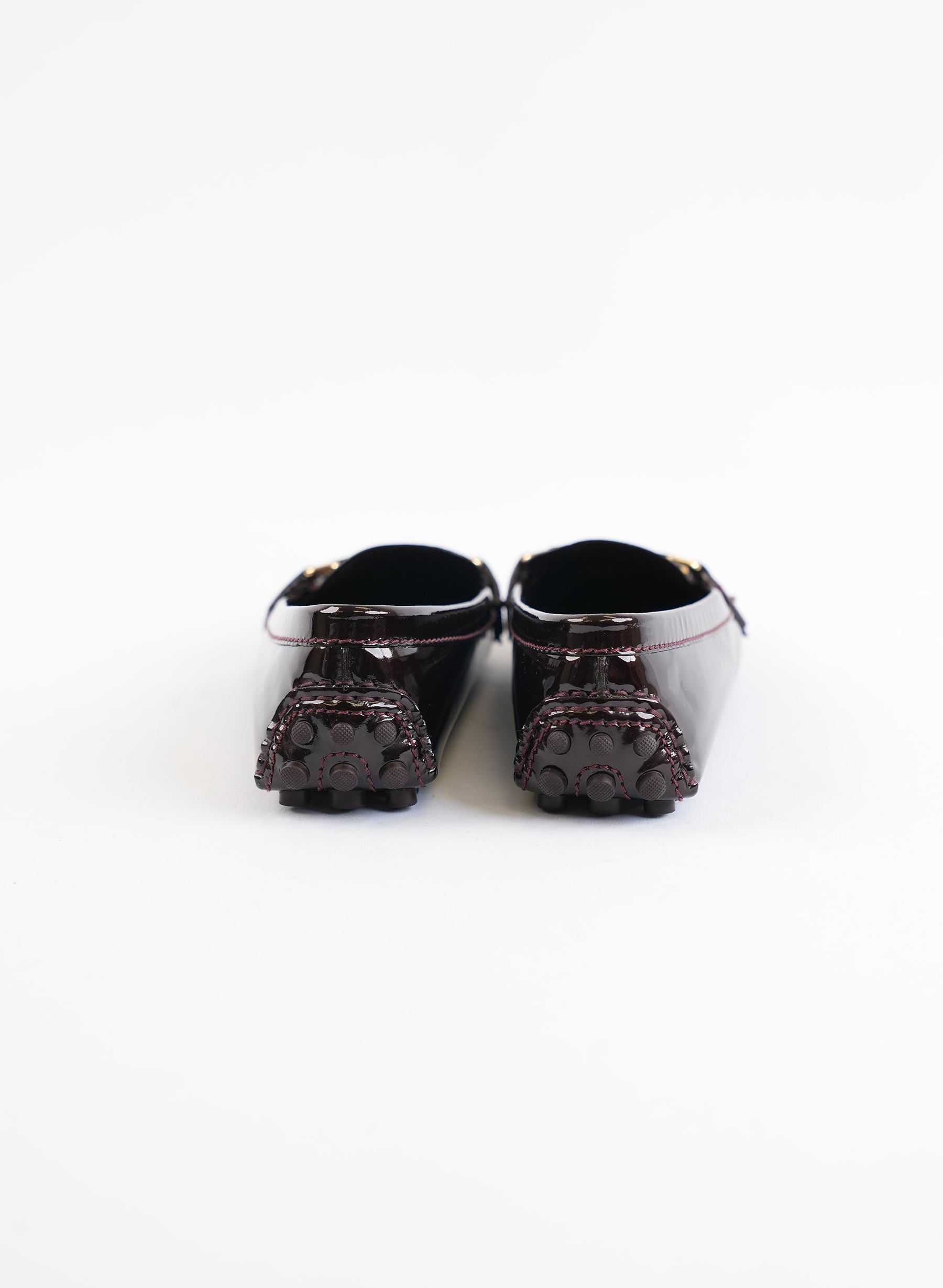 Louis Vuitton Armante Patent Leather Moccasins