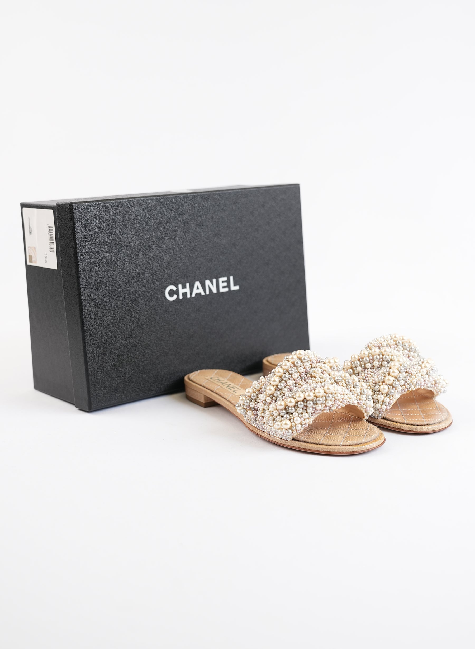 Chanel Pearl Flat