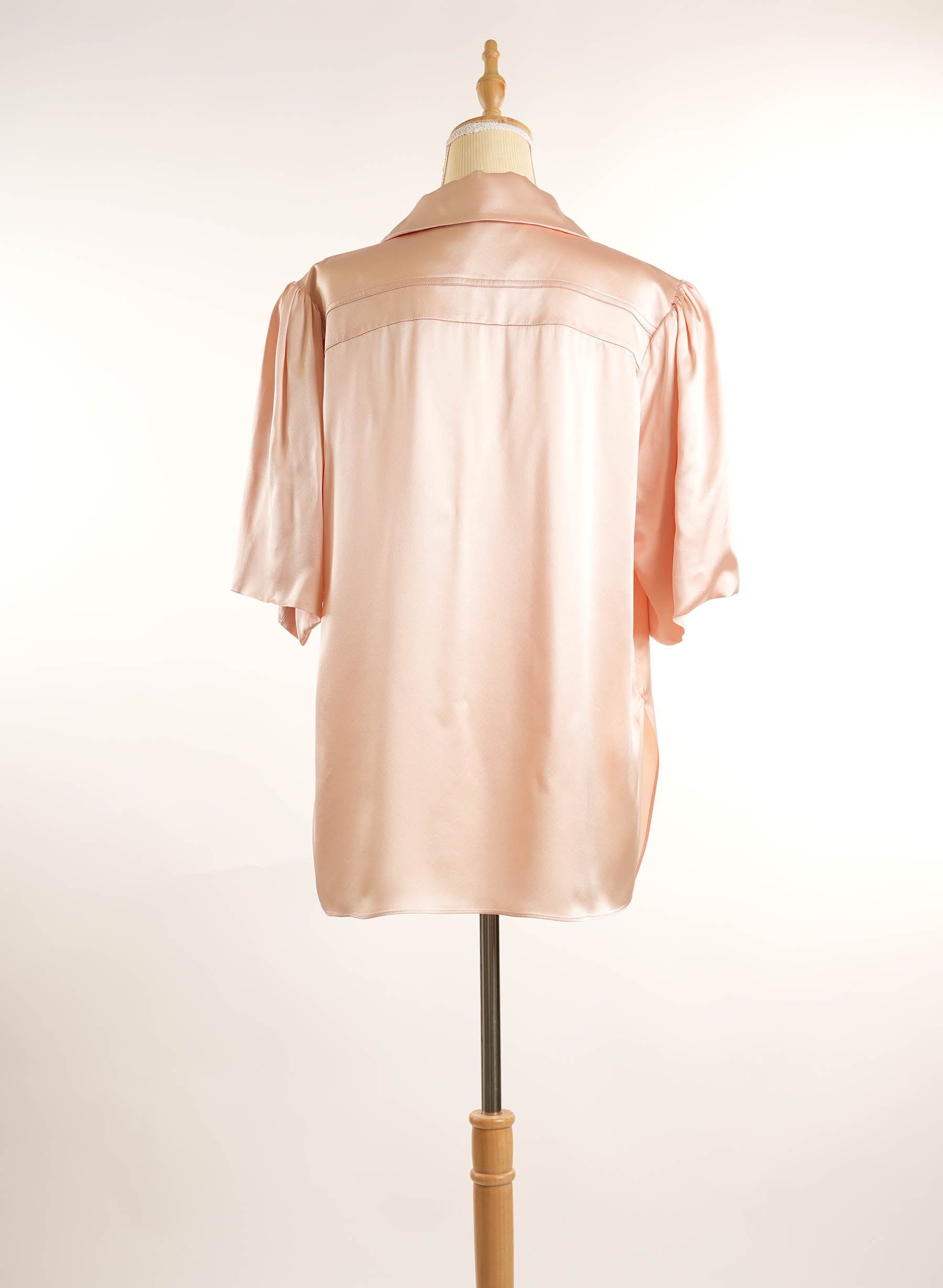 Fendi Silk V-Neck Blouse