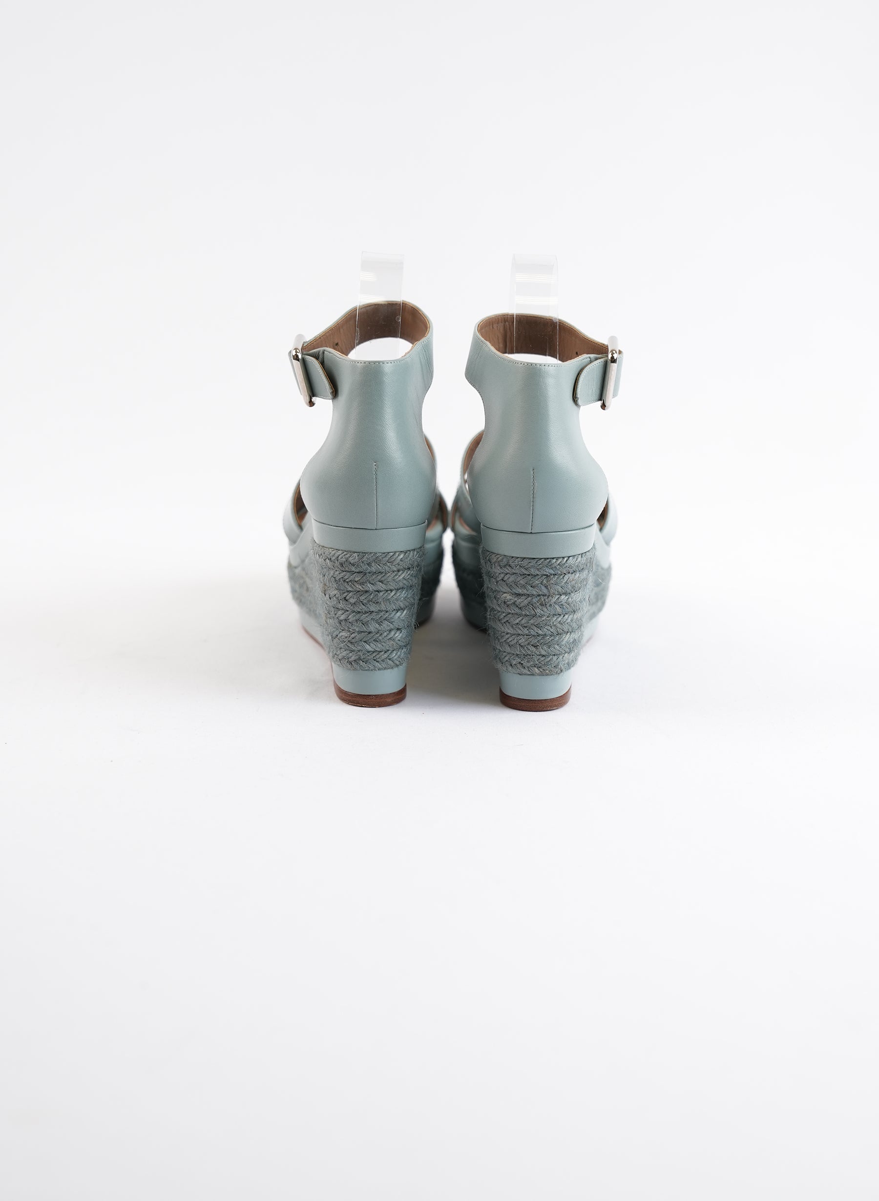 Hermes Elda Espradrille Wedge Sandals