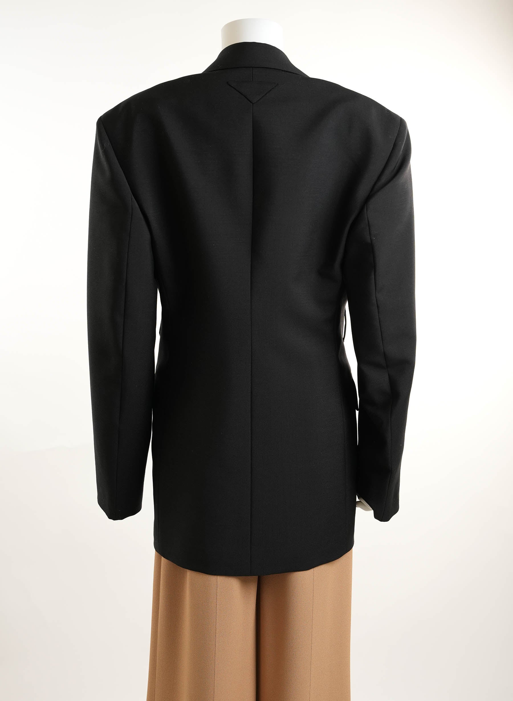 Prada Structured Single Breasted Blazer