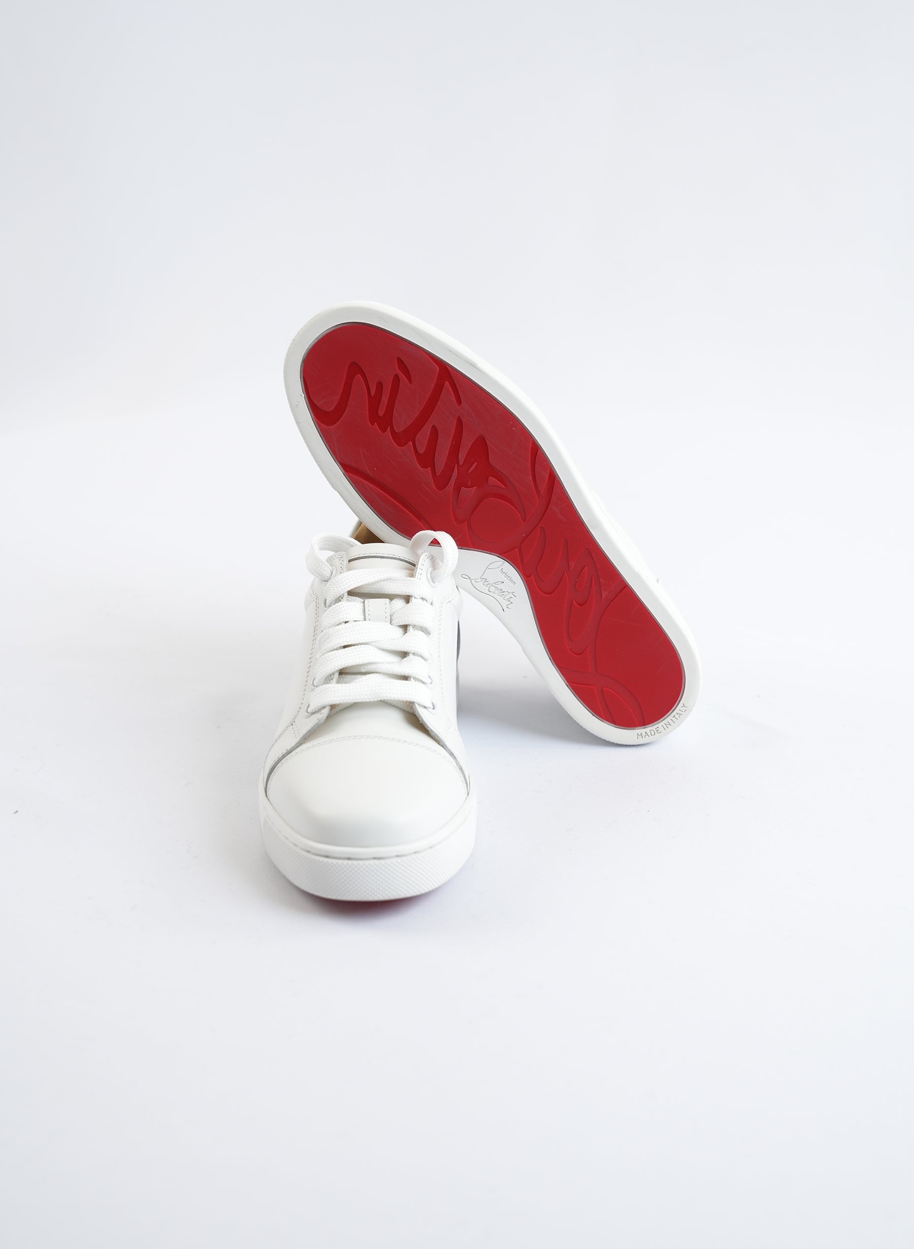 Christian Louboutin Leather Vieira Sneakers