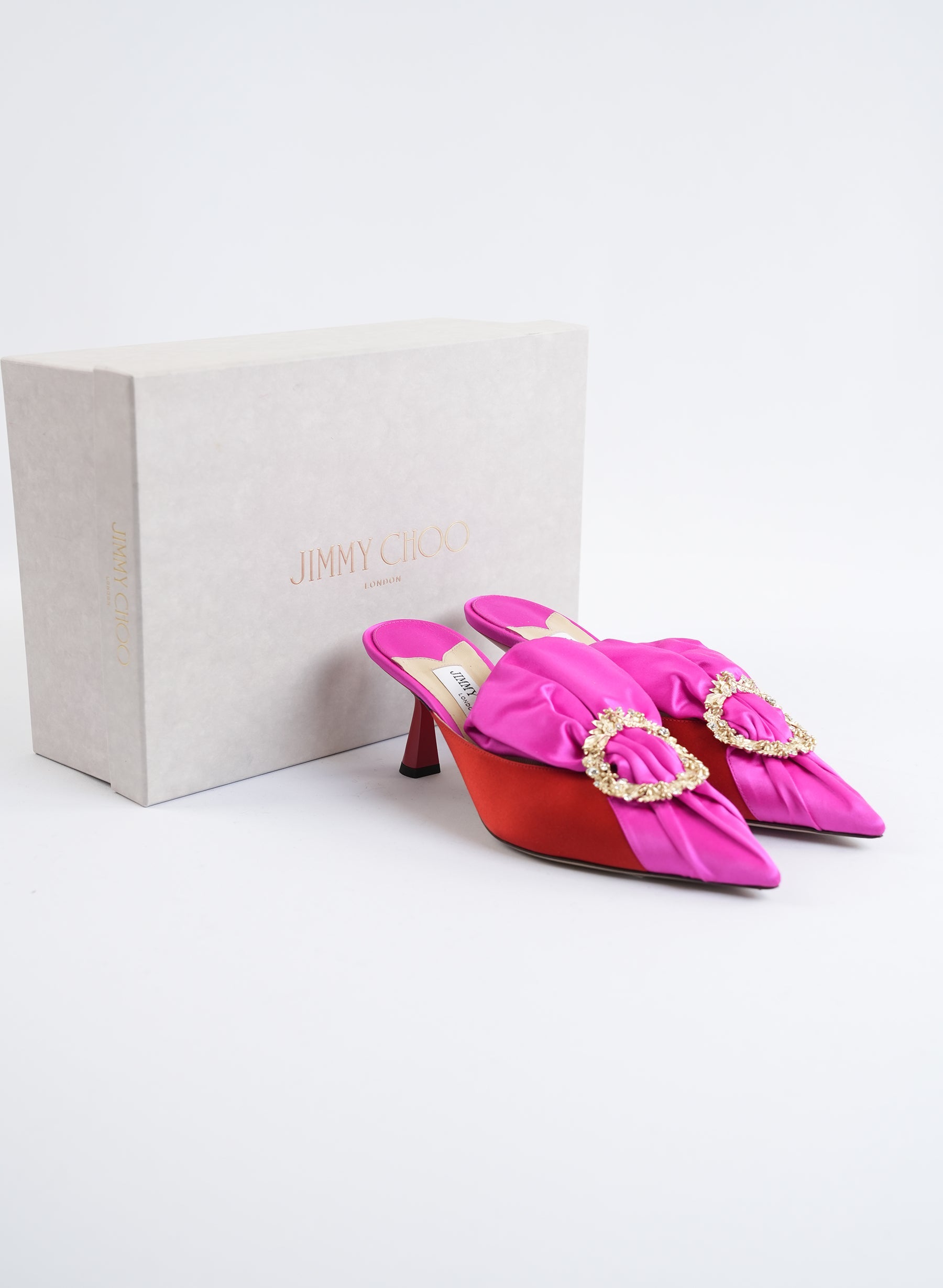 Jimmy Choo Lulla 65 Embellished Heels