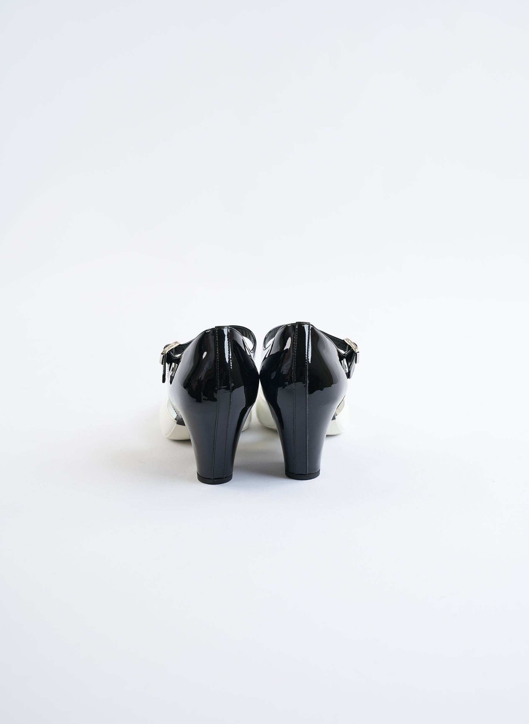 Chanel Mary Janes Patent Leather Heels
