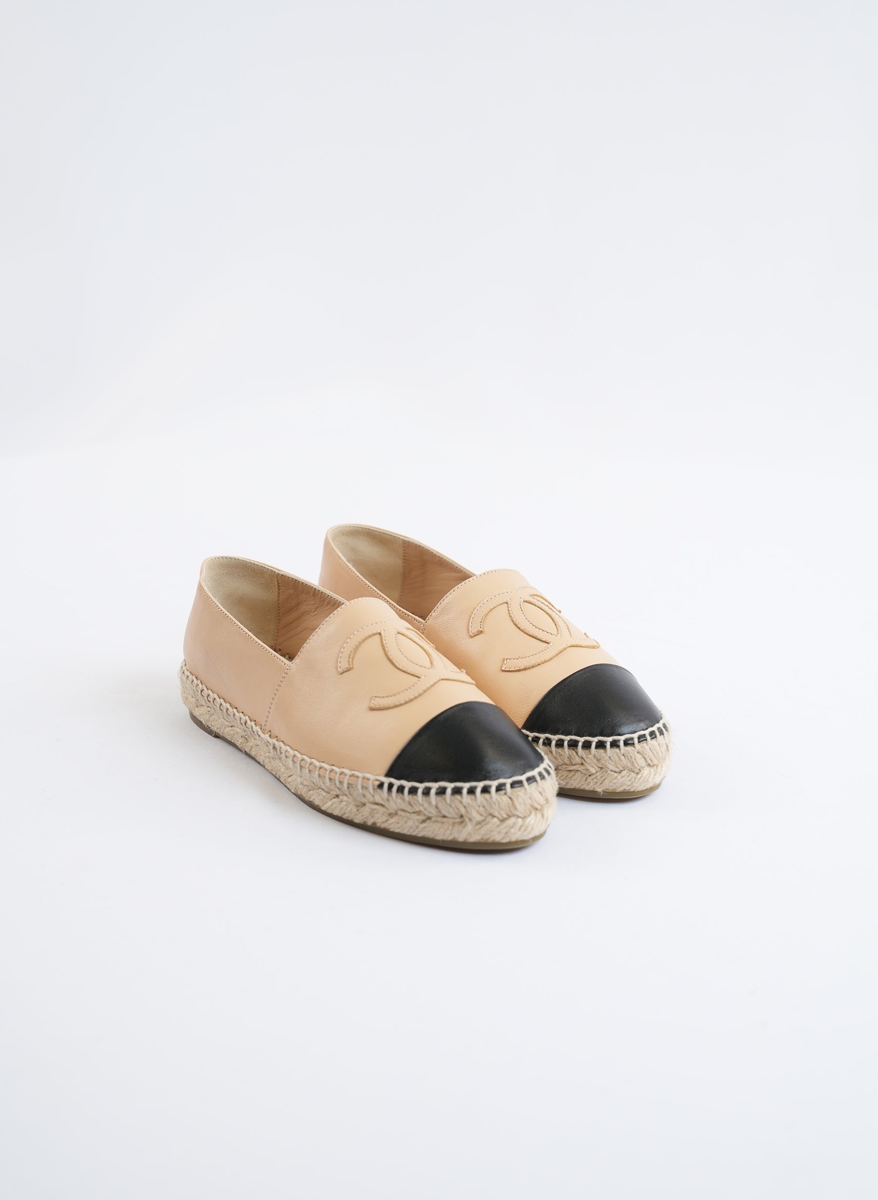 Chanel CC Logo Espadrilles