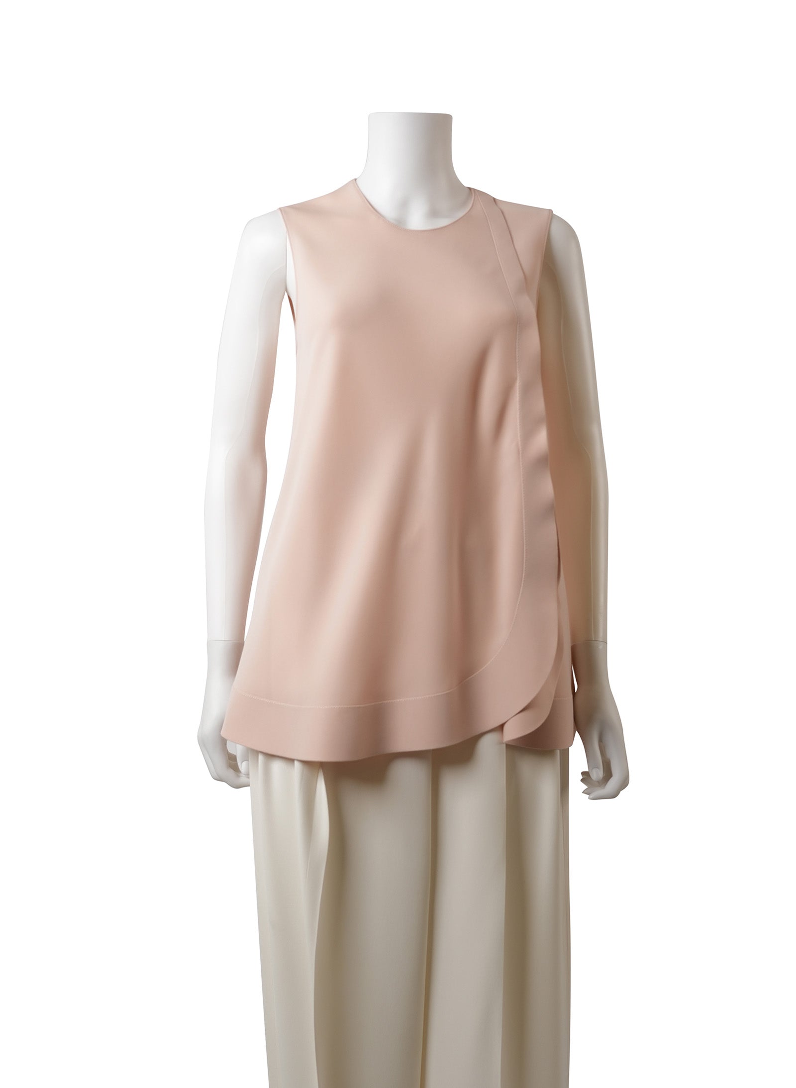 Balenciaga Paris Sleeveless Layered Top