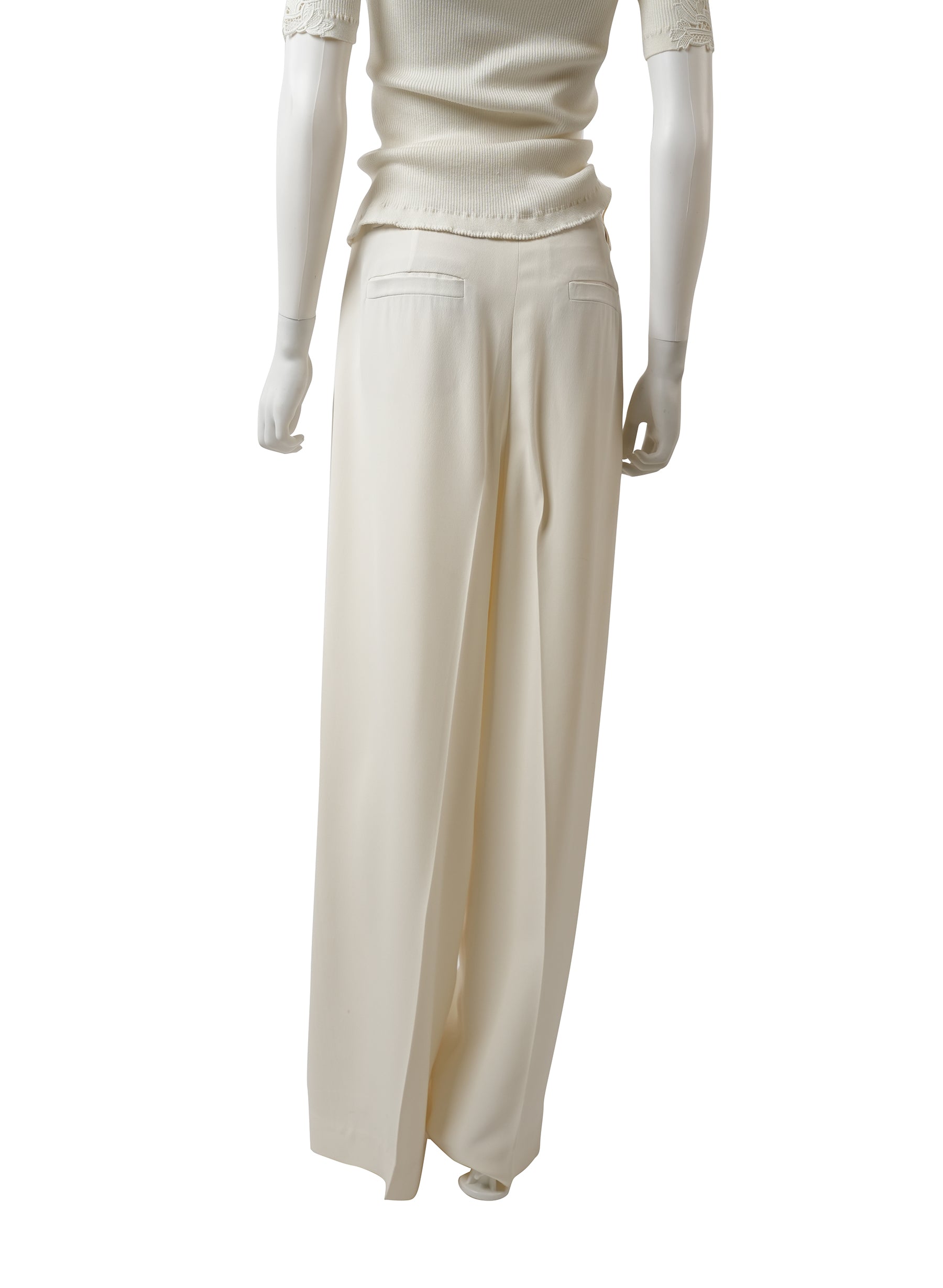 Brunello Cucinelli Silk Blend Trousers