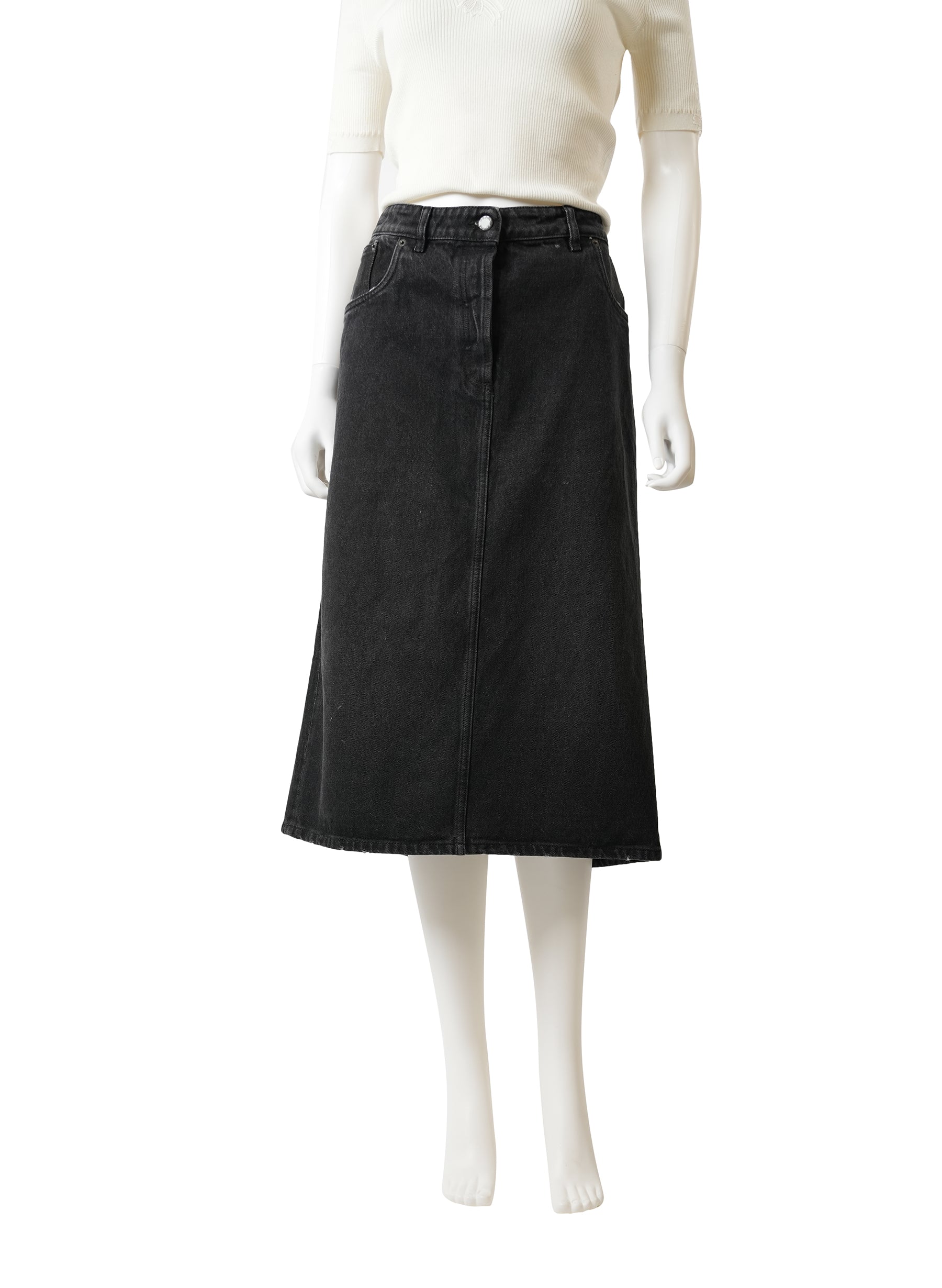 Prada Long Straight Skirt