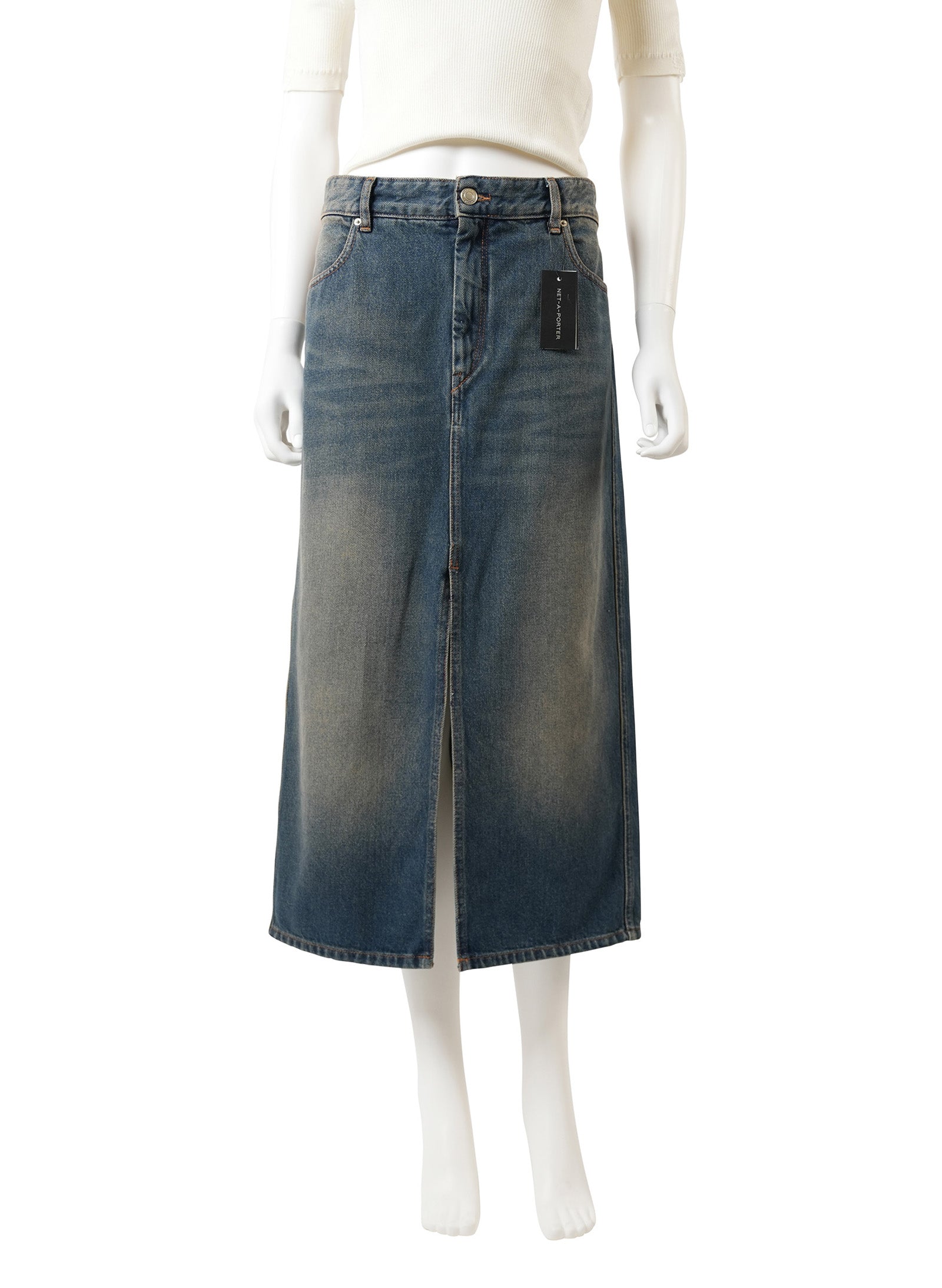 Isabel Marant Julicia Denim Maxi Skirt