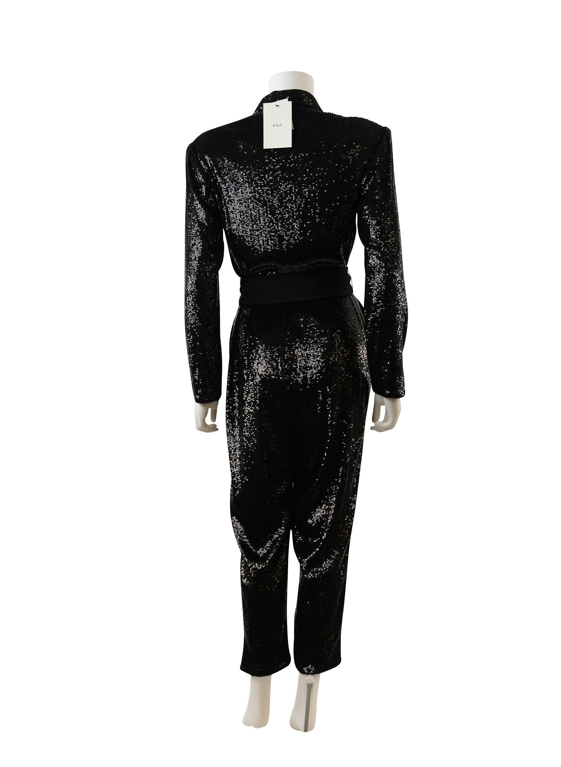 Dolce and Gabbana V-Neck Lined Jumpsuit