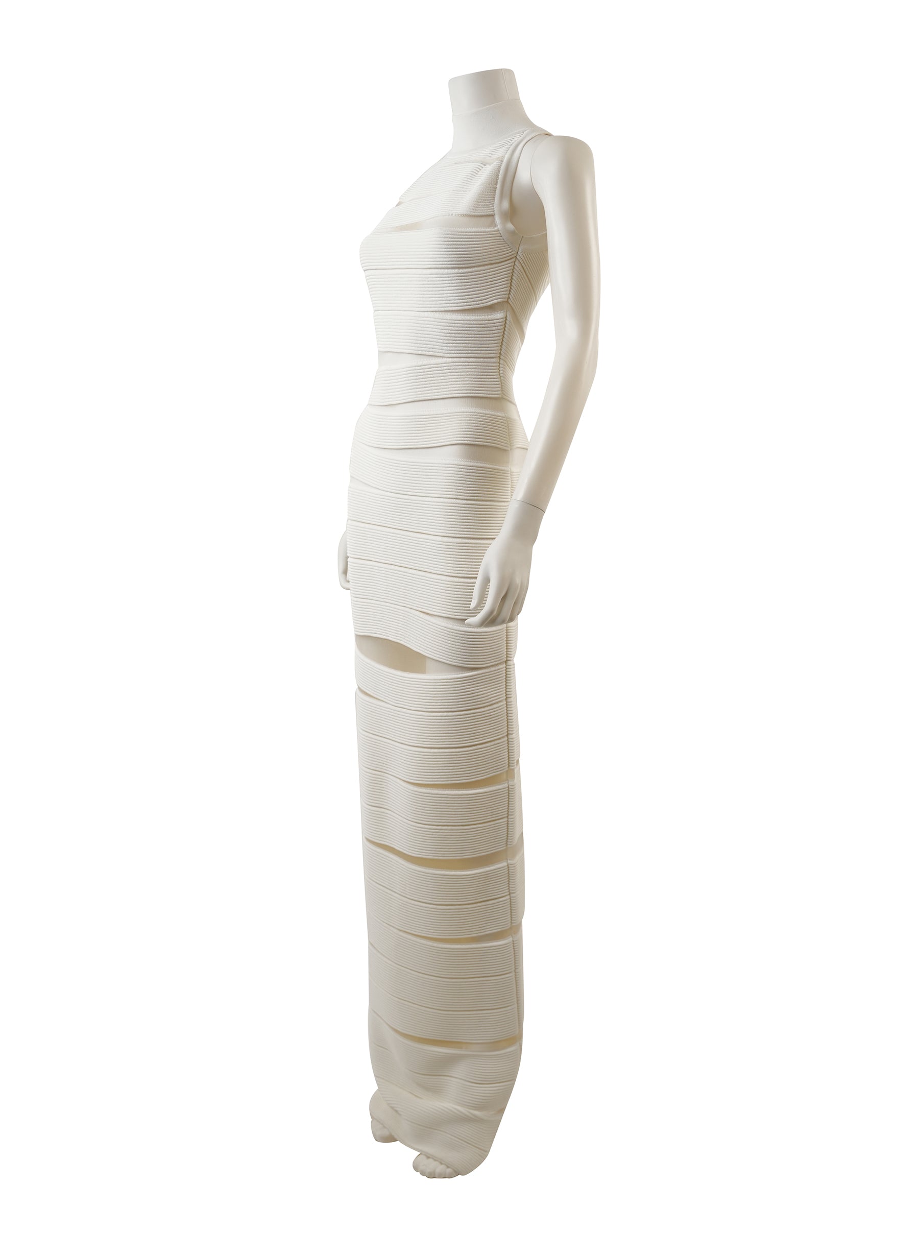 Balmain Long Bandage Dress