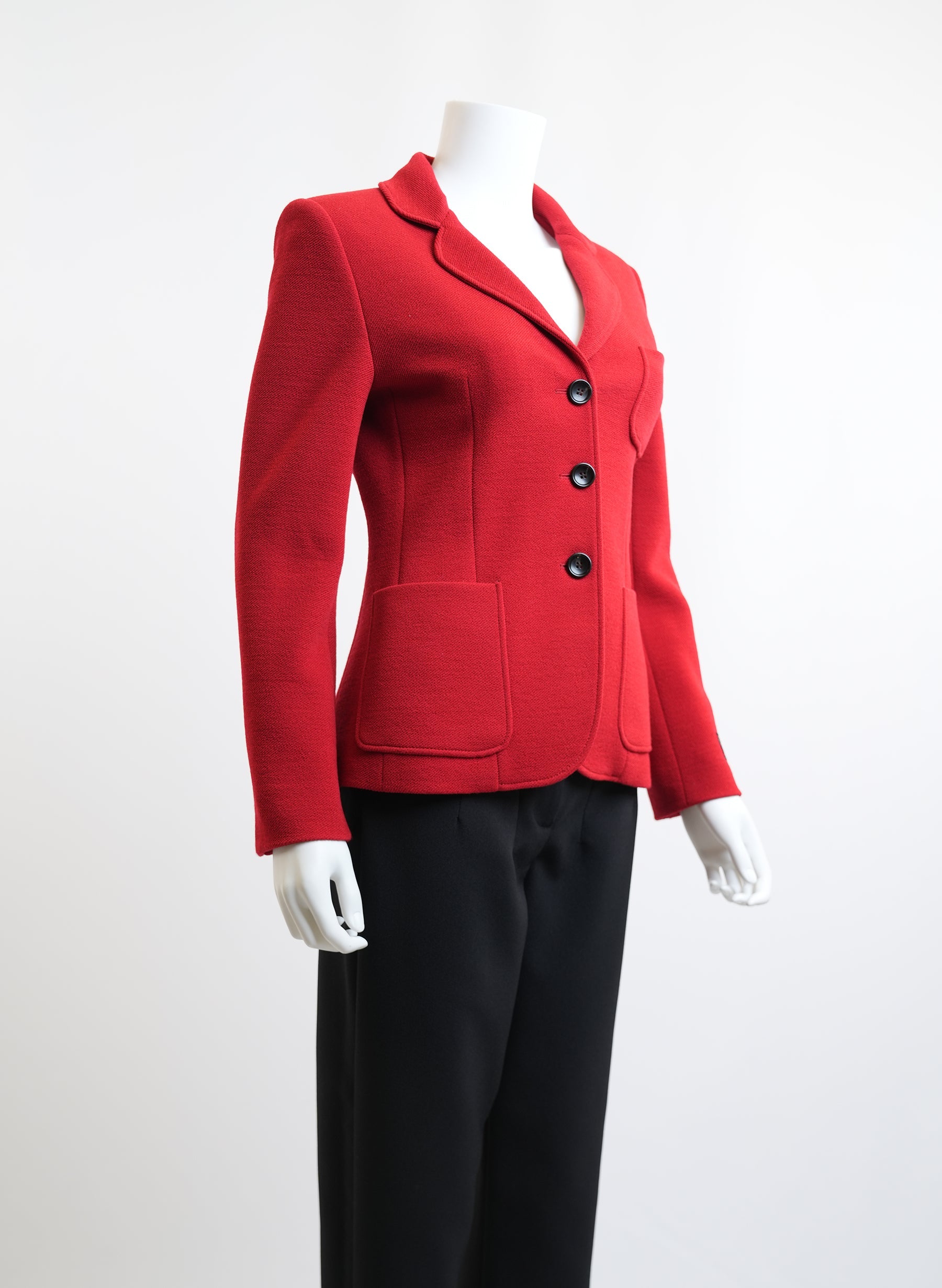 Blazer Gucci en laine rouge