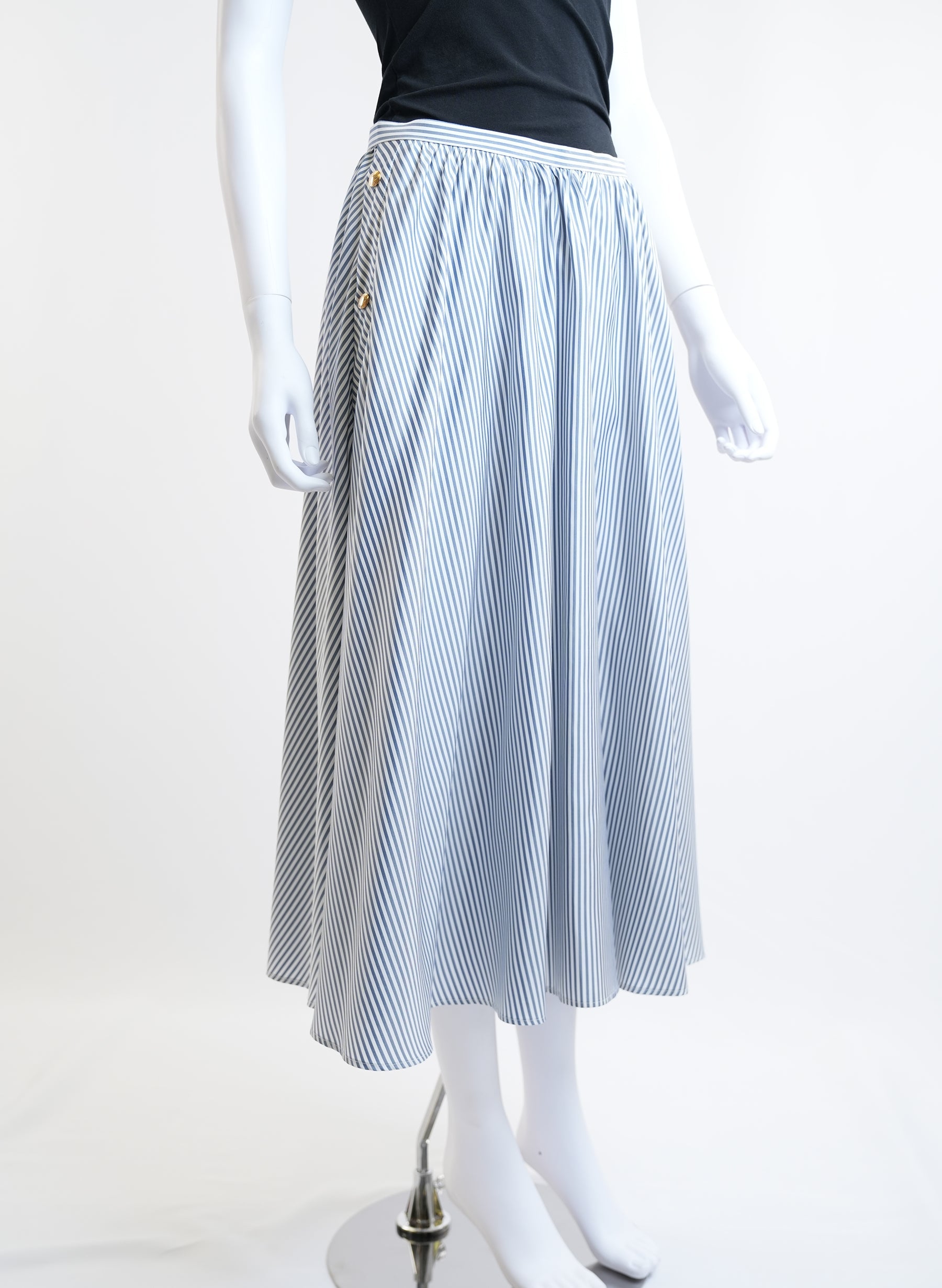 Jupe rayée Louis Vuitton