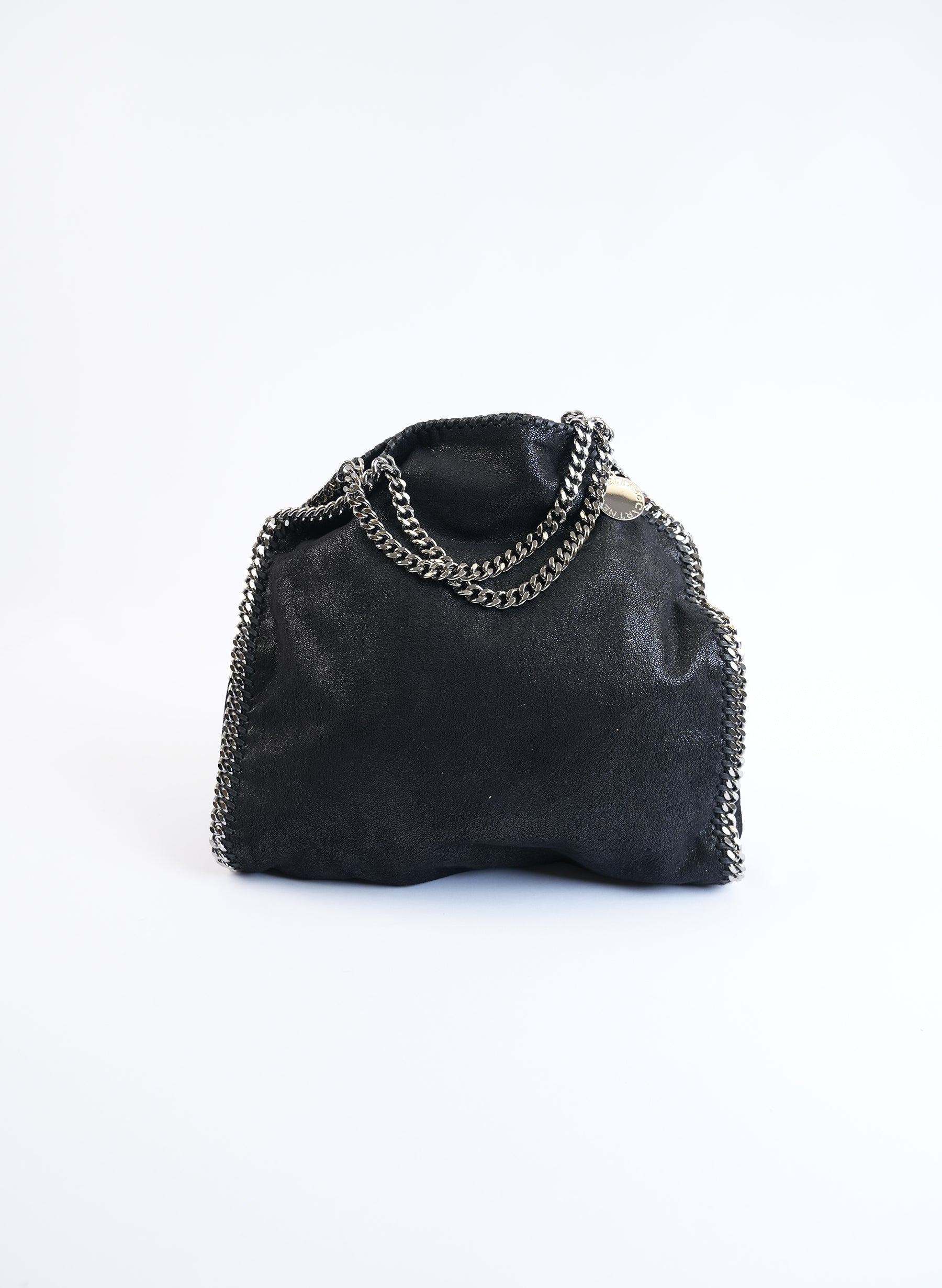 Stella McCartney Falabella Brushed Leather Shoulder Bag