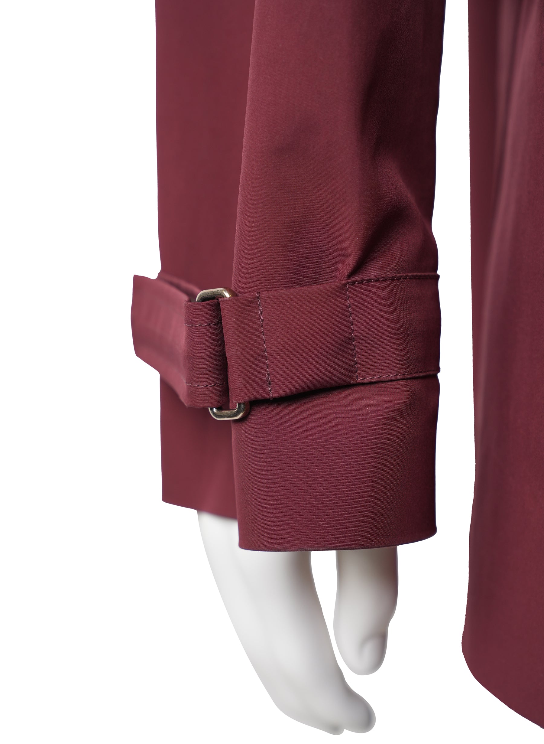 Gucci Maroon Rain Coat