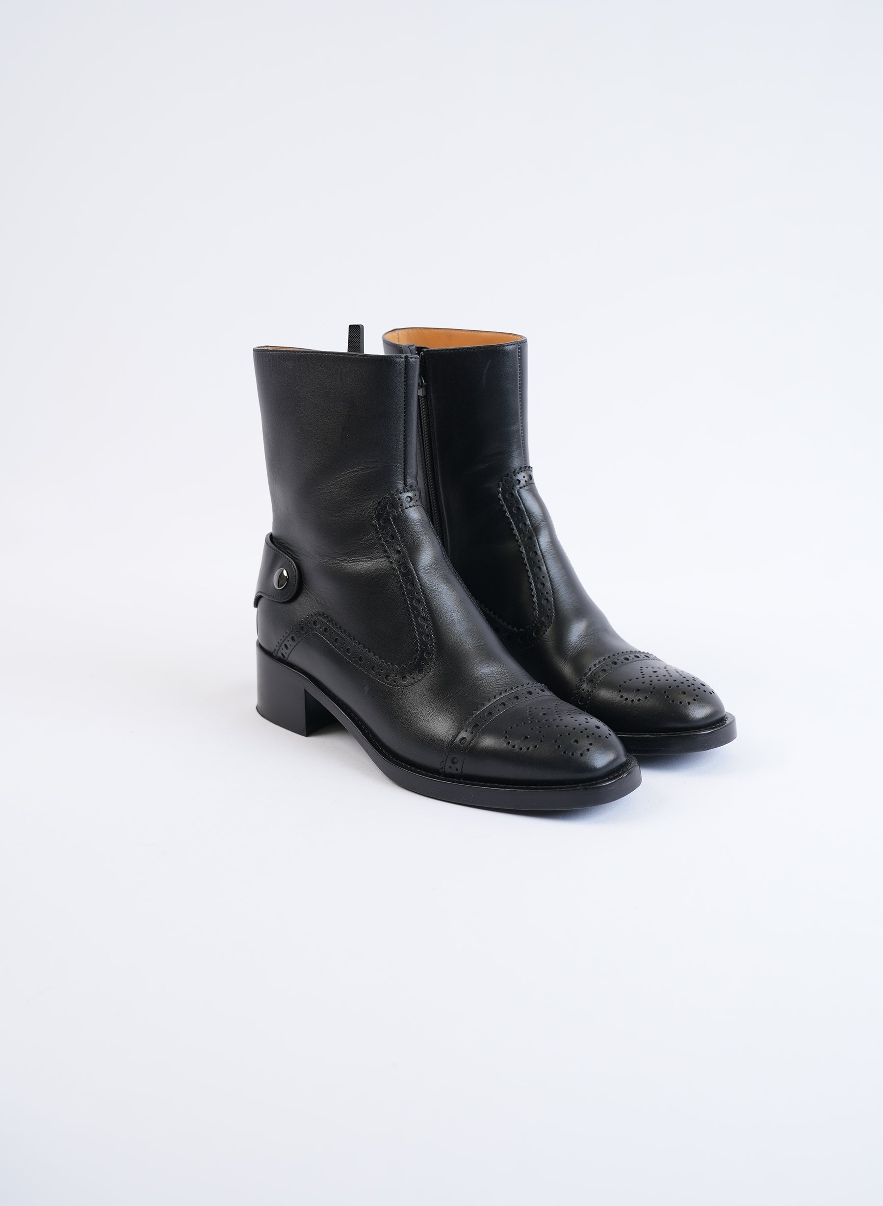 Christian Dior Oxford Biker Boots