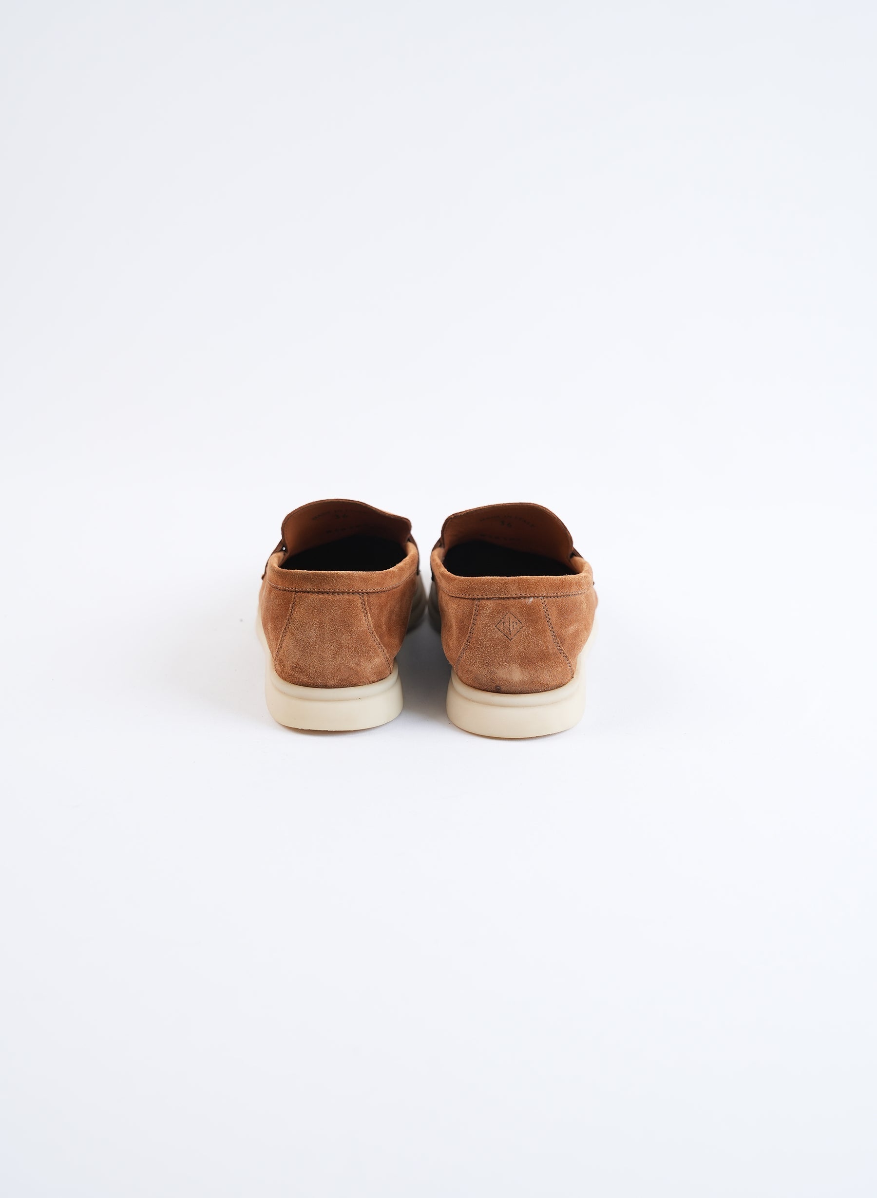 Loro Piana Light Brown Summer Charm Walk Loafers