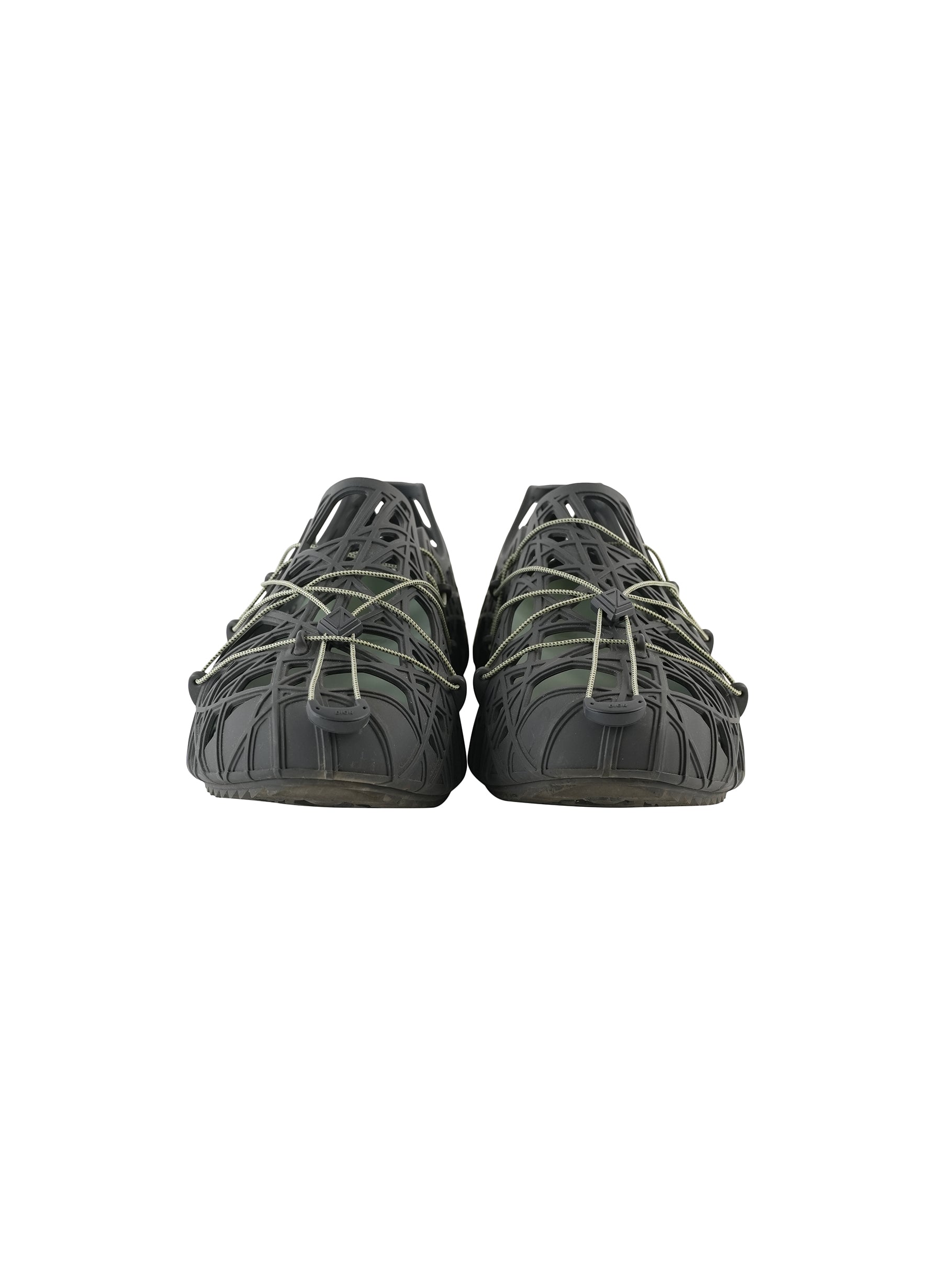 DIOR Warp Sandal Anthracite Gray Cosmo Rubber