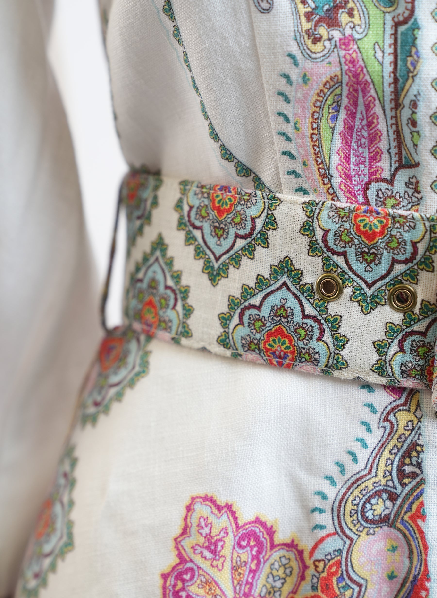 Zimmermann Paisley Print Mini Dress