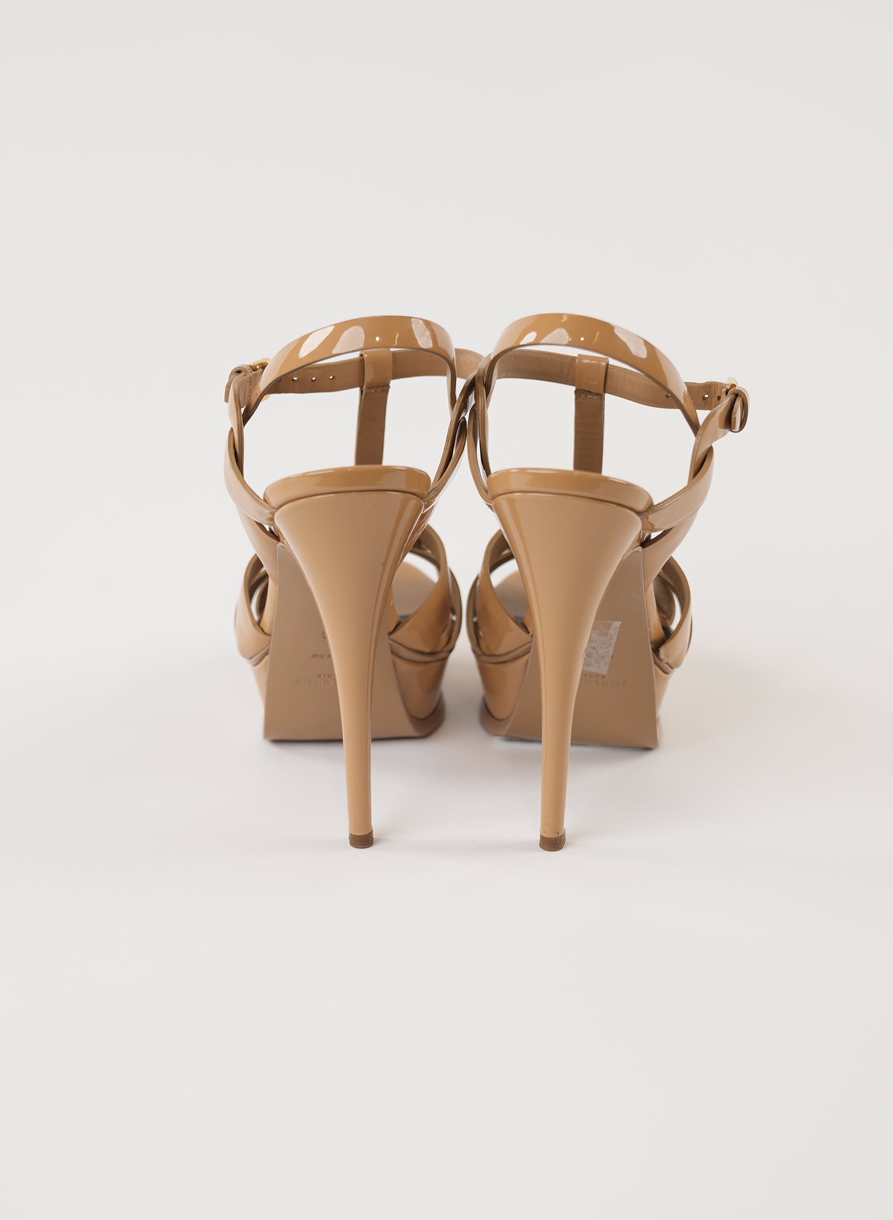 YSL Tribute T-Strap Platform Sandal