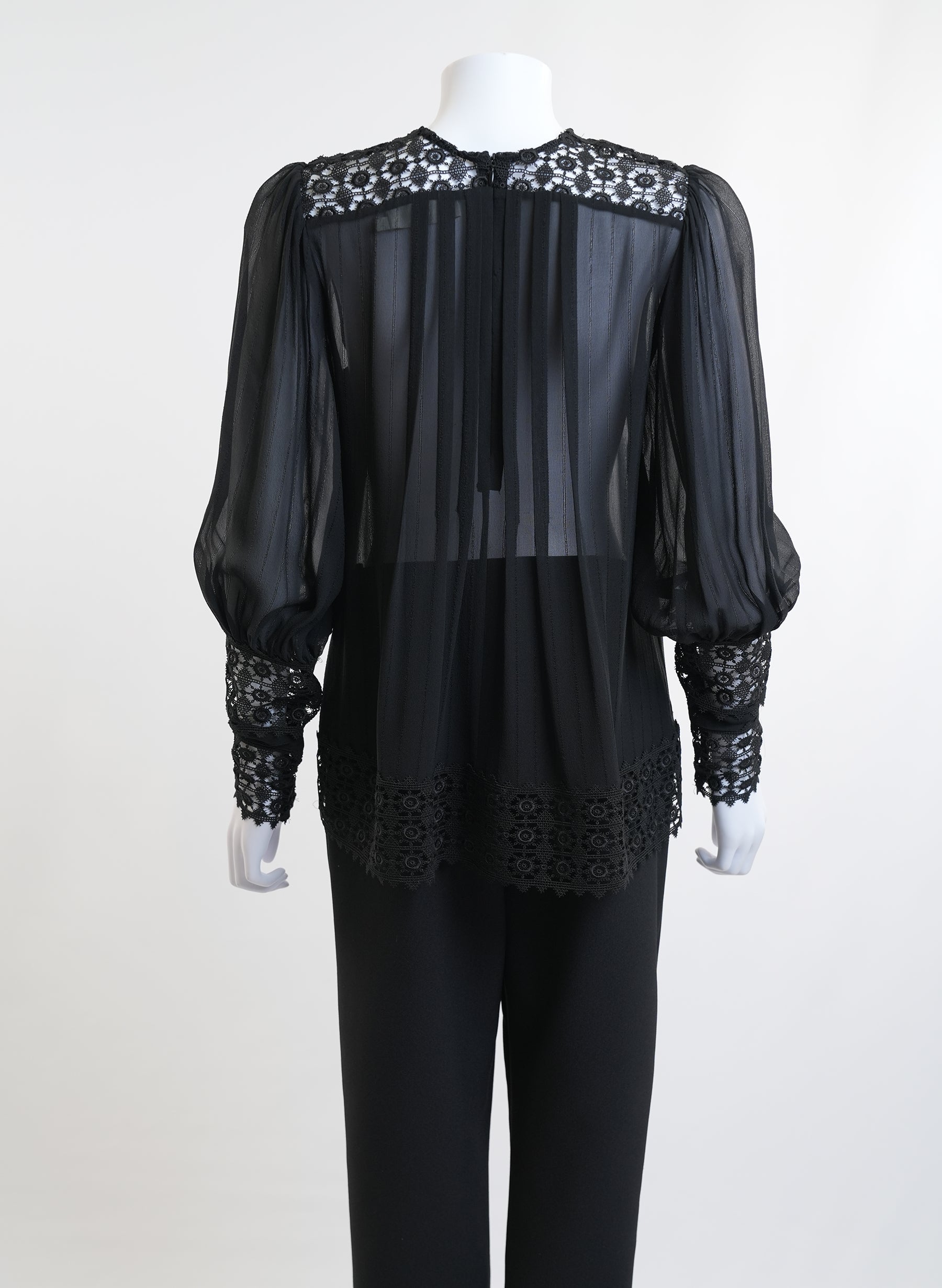 Zimmermann Lace Black Top