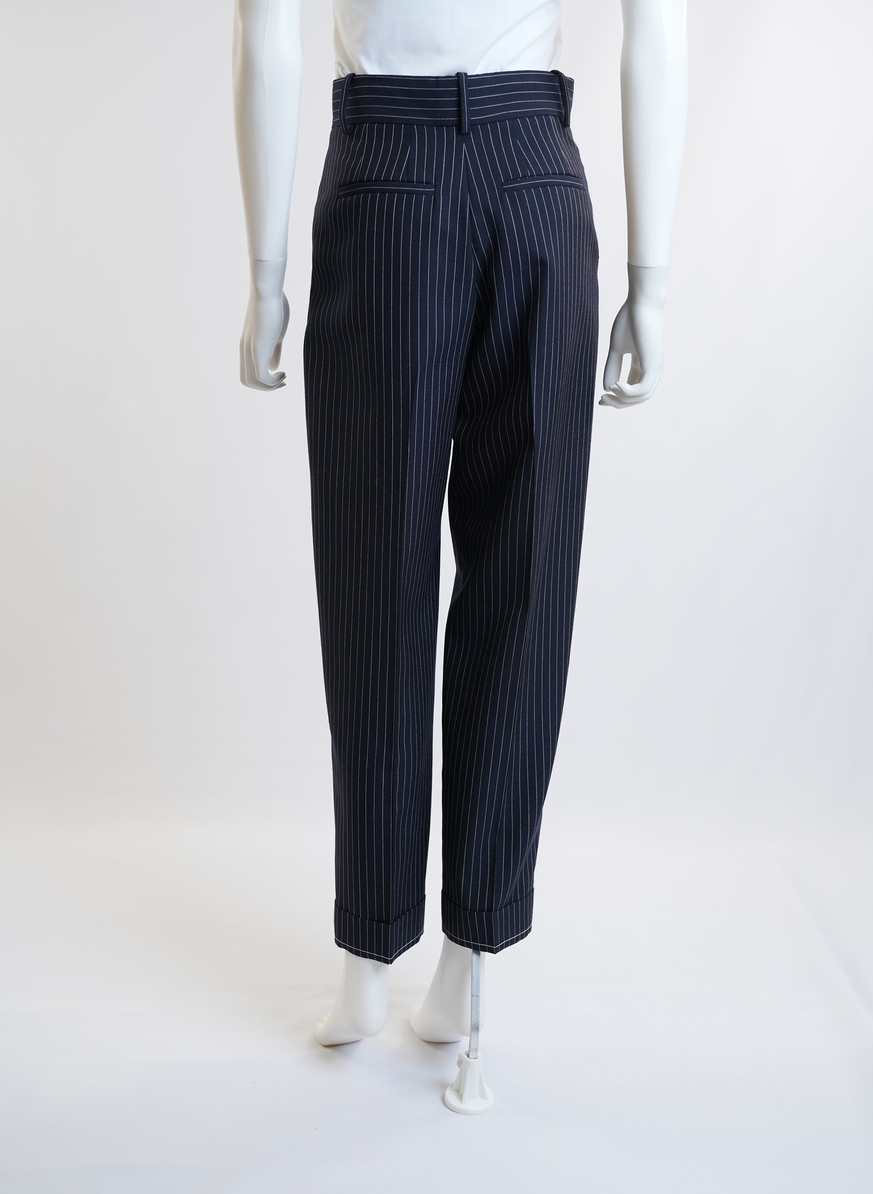 Chloe Navy Pinstrip Pants