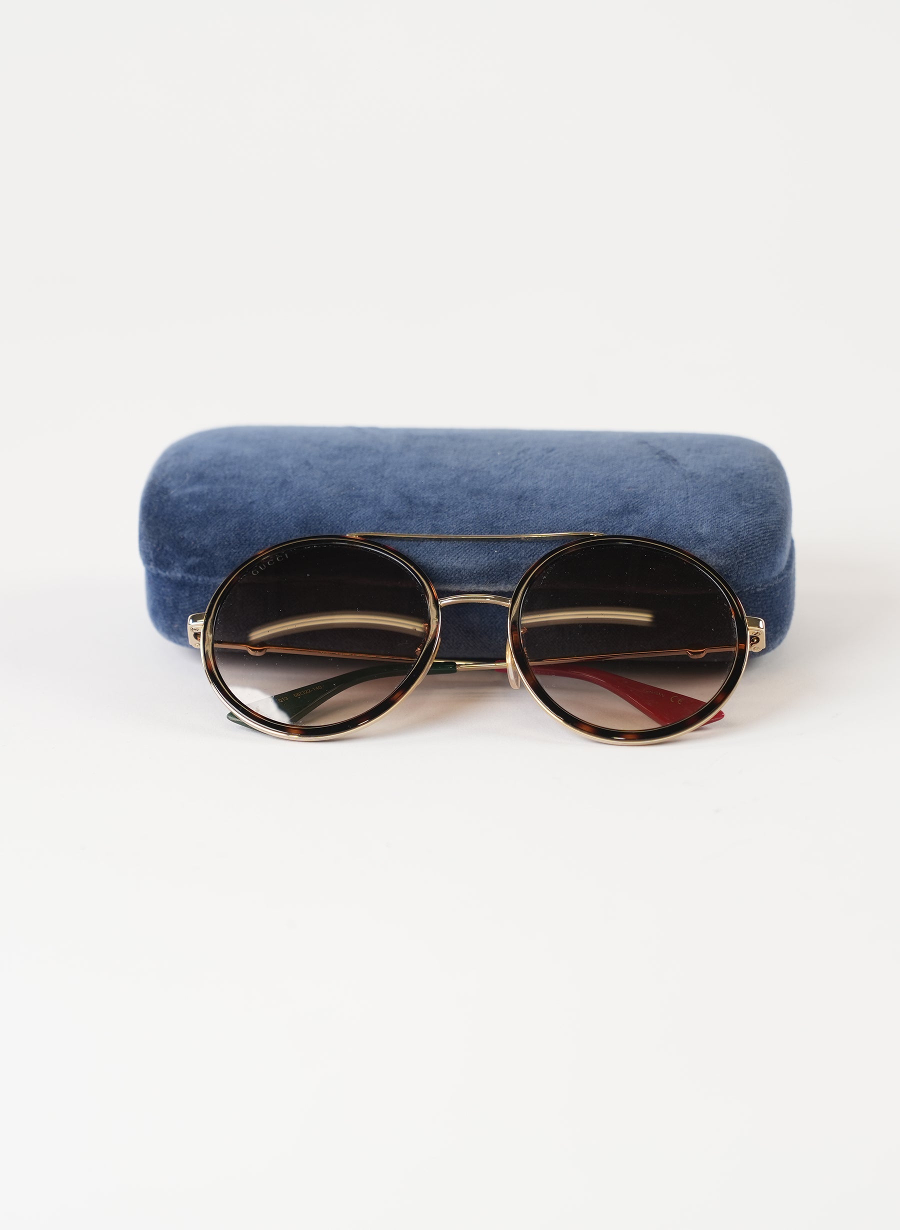 Gucci Round Gradient Sunglasses