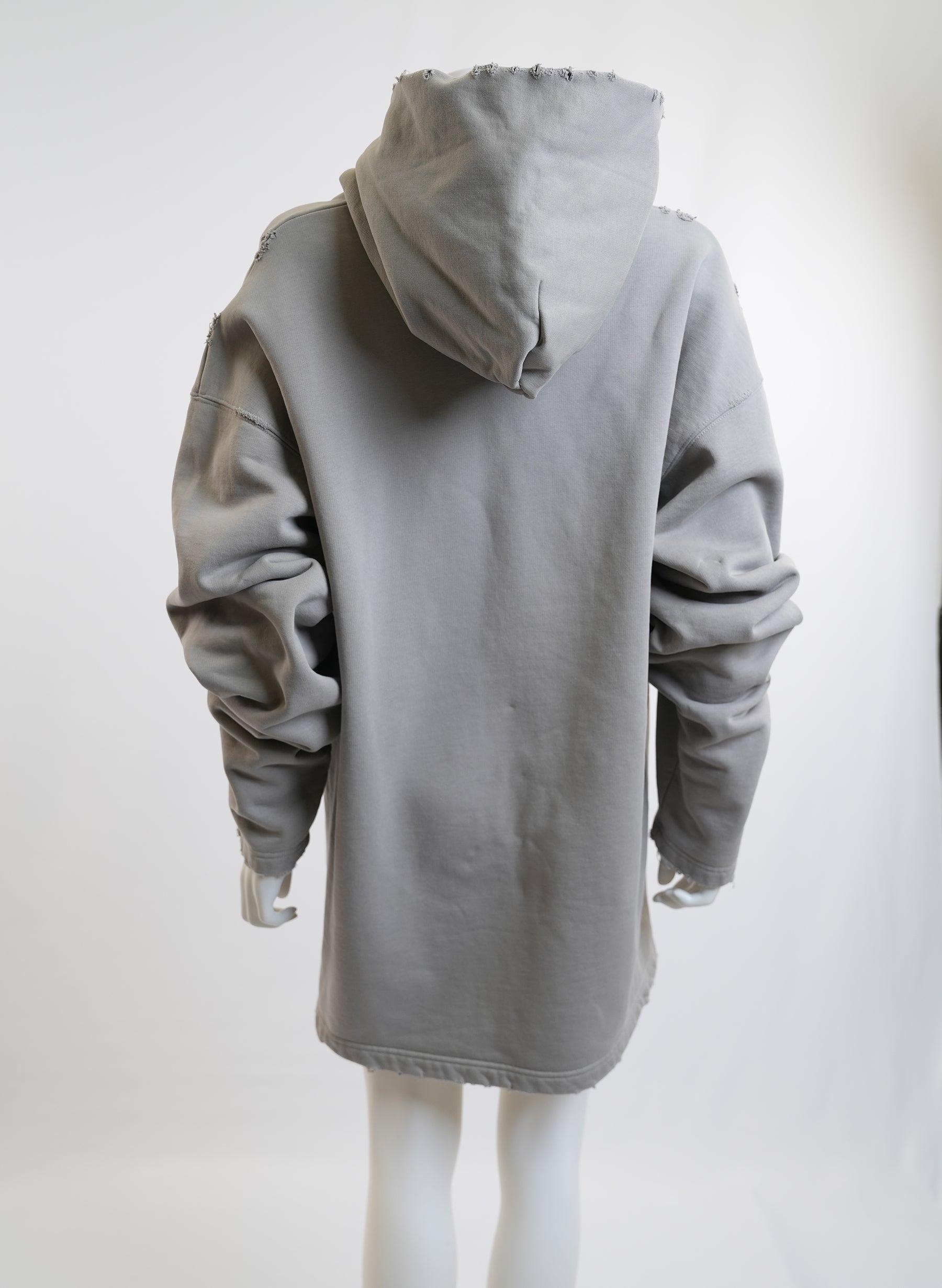 Balenciaga Distressed BB Pixel Hoodie