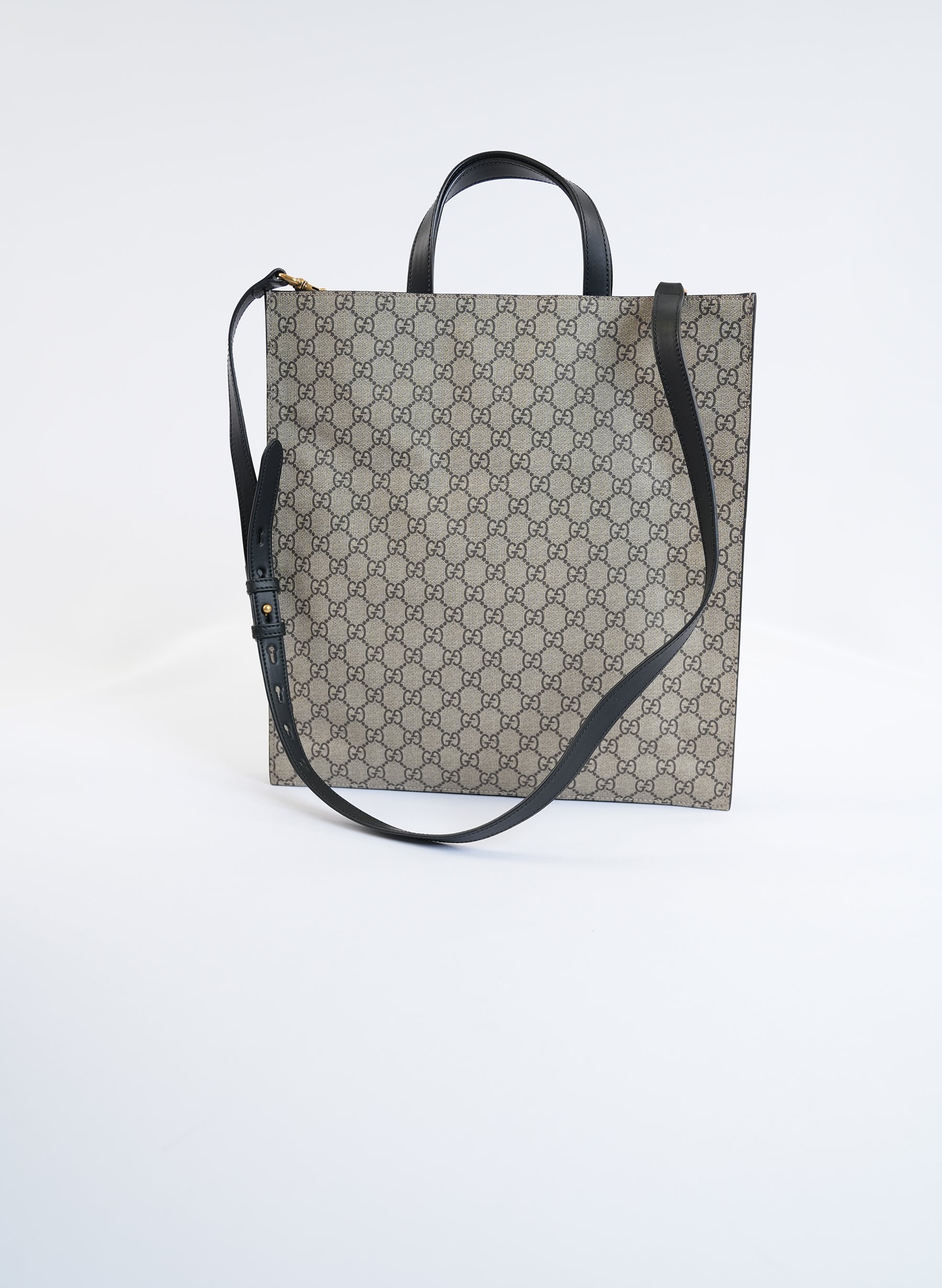 Gucci GG Supreme Angry Cat Tote Bag