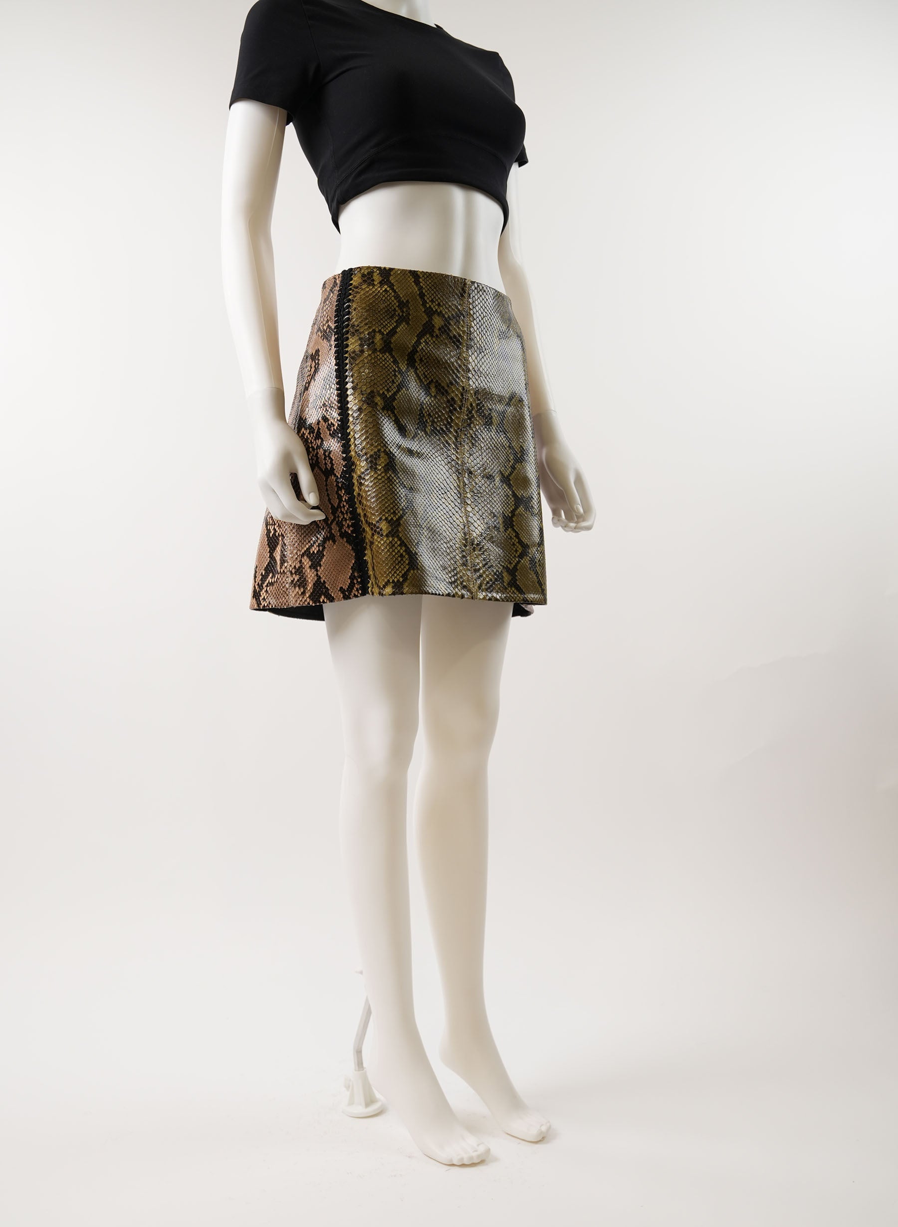 Marni Python Mini Skirt