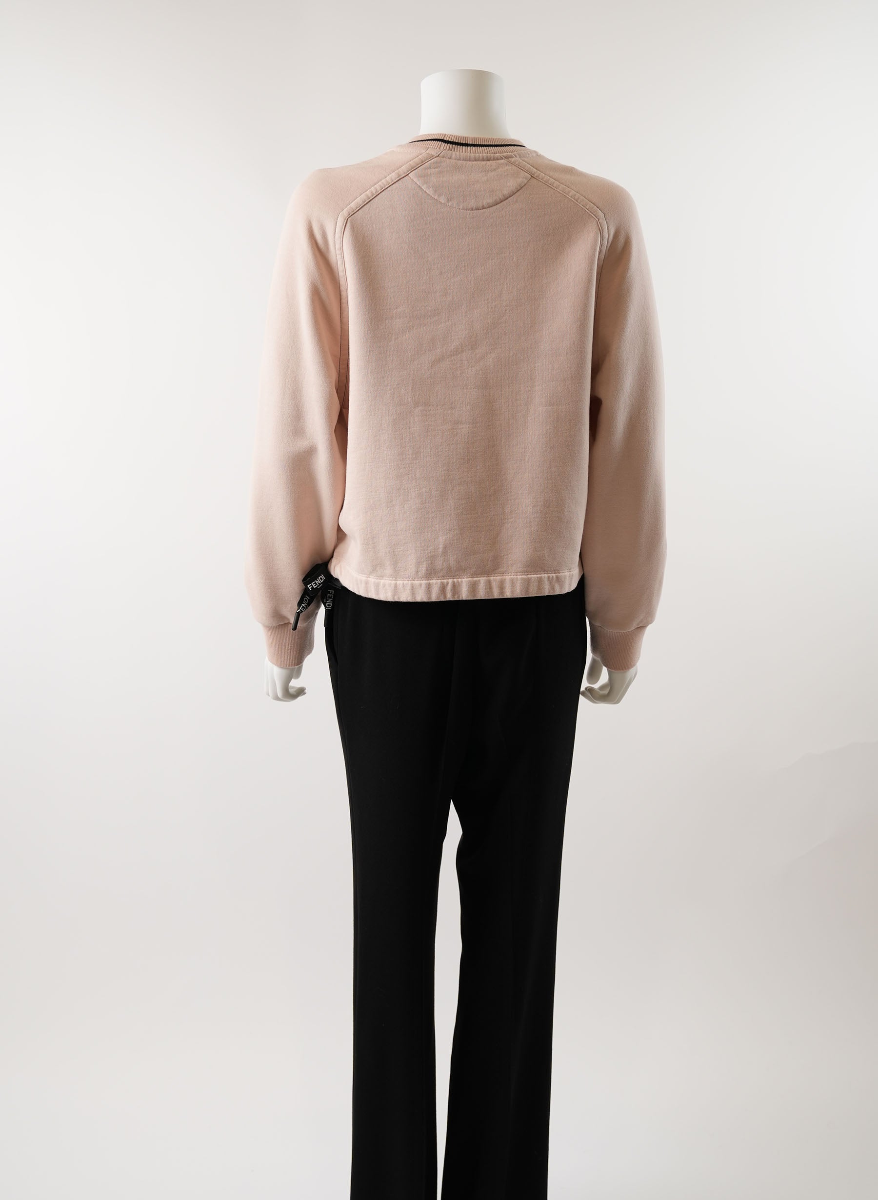 Fendi Roma Bow-Embellished Sweatshirt