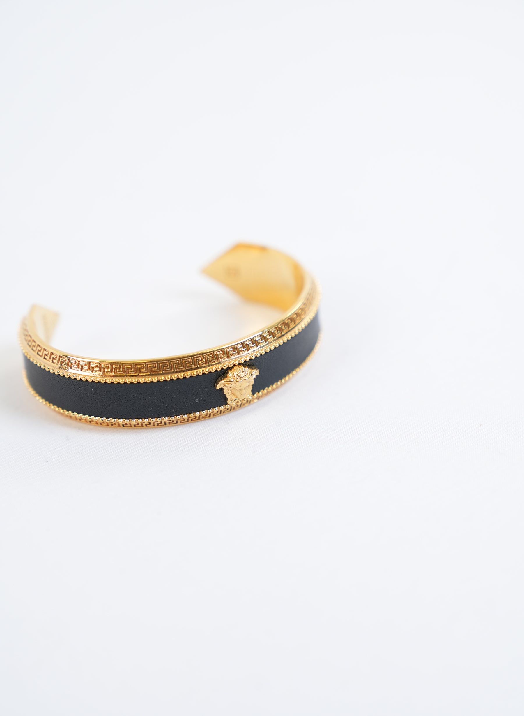 Versace Black Enamel Bracelet