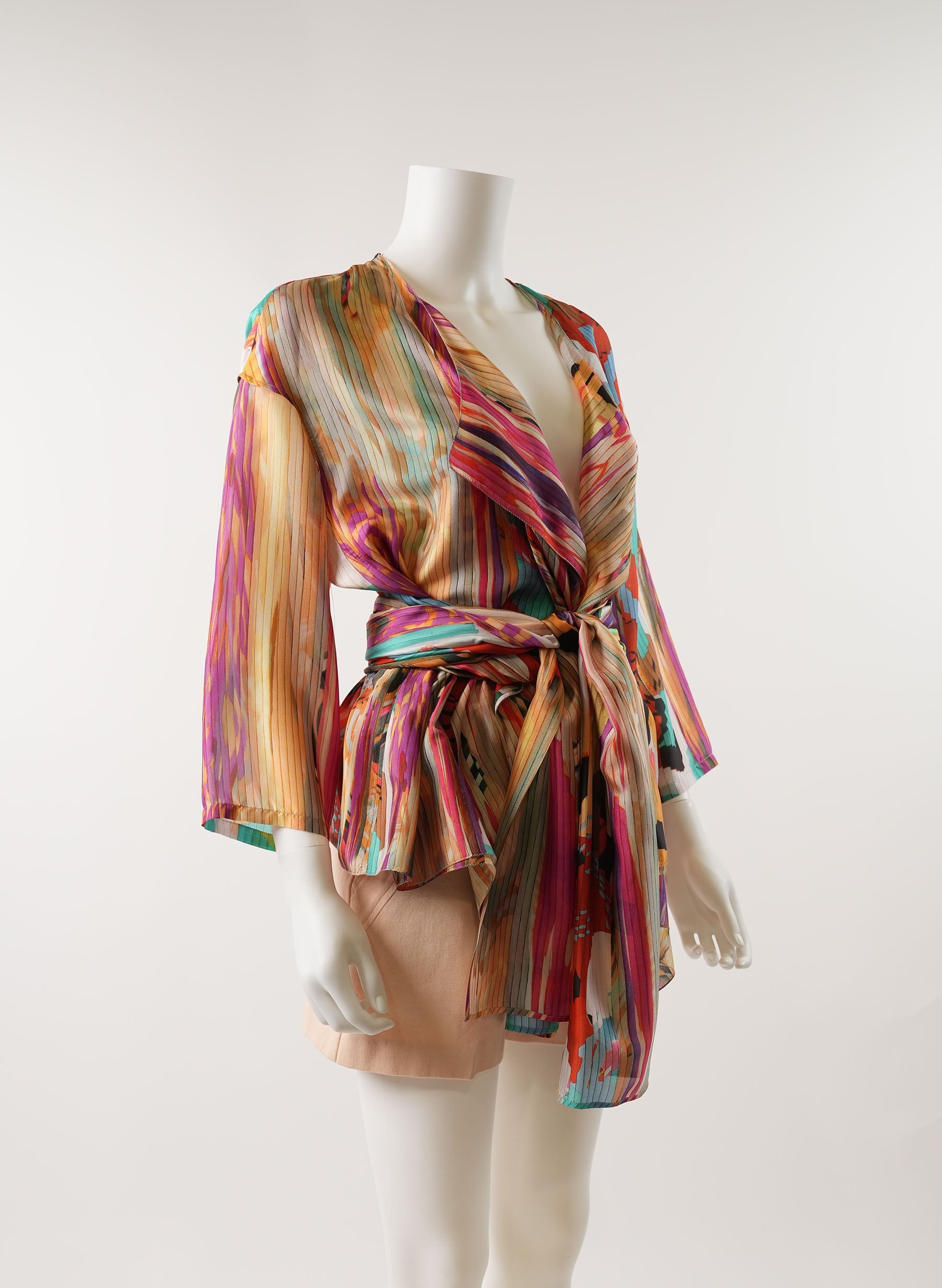 Etro Silk Multicolour Duster