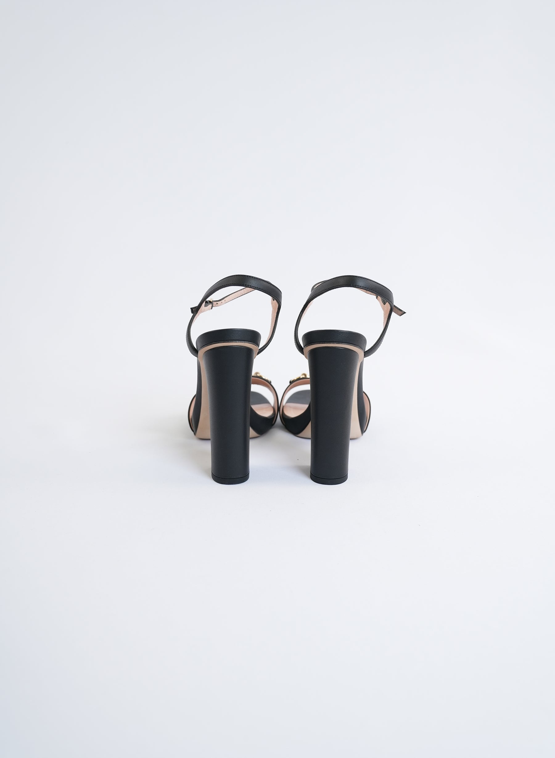 Gucci Horsebit Black Sandal