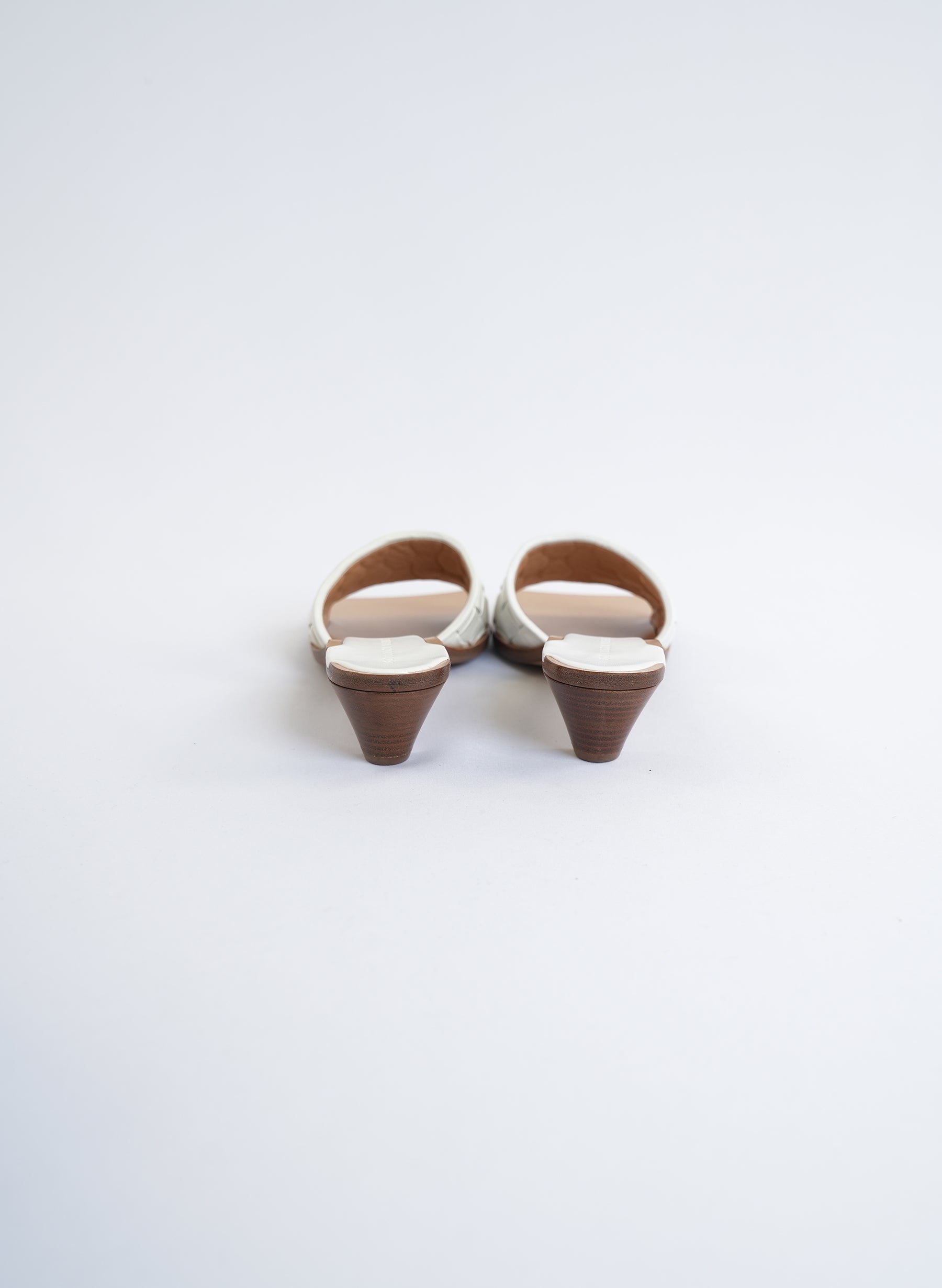 Bottega Veneta Intrecciato Squared Toe Sandal