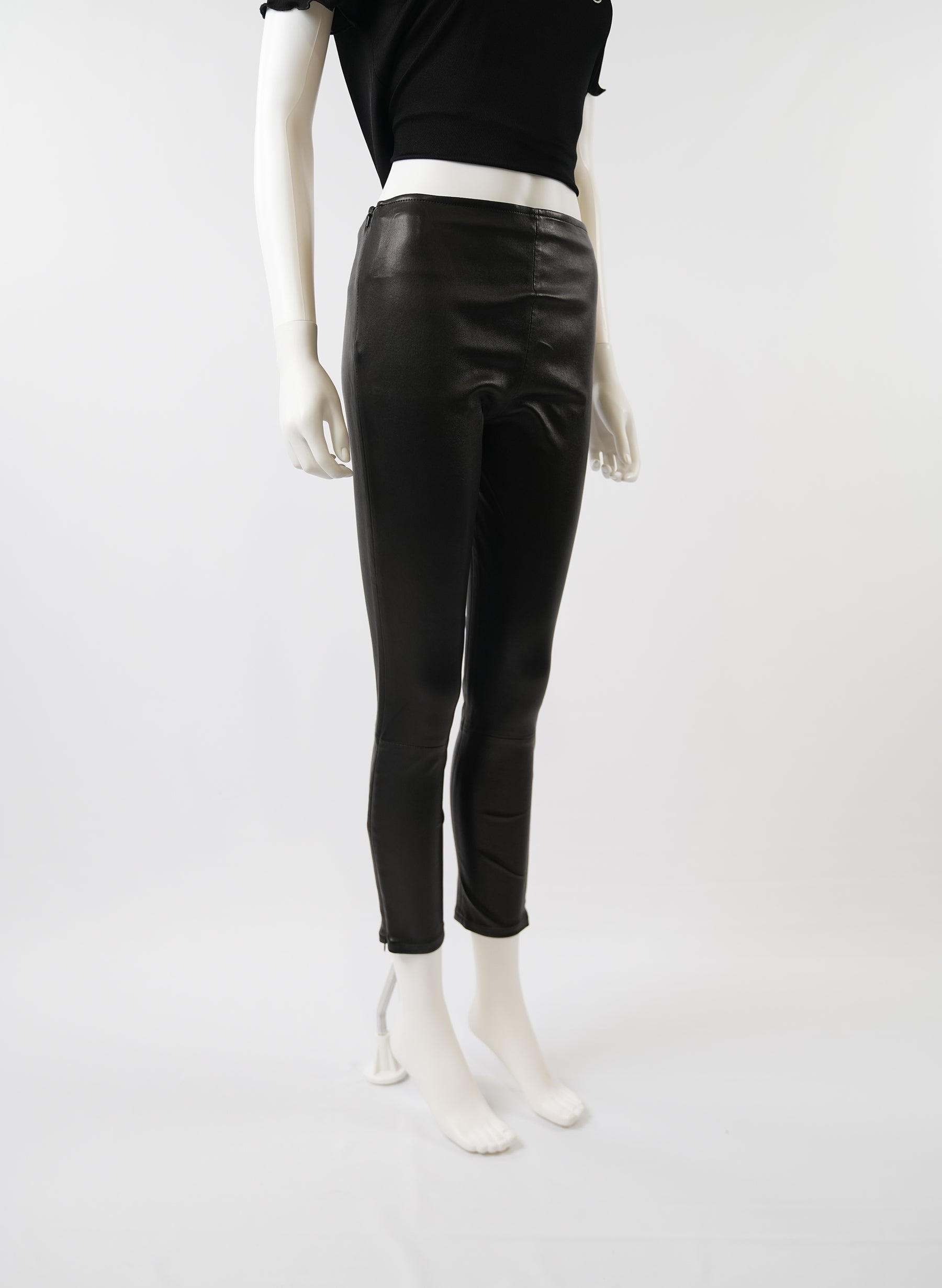 The Row Lambskin Leather Pants