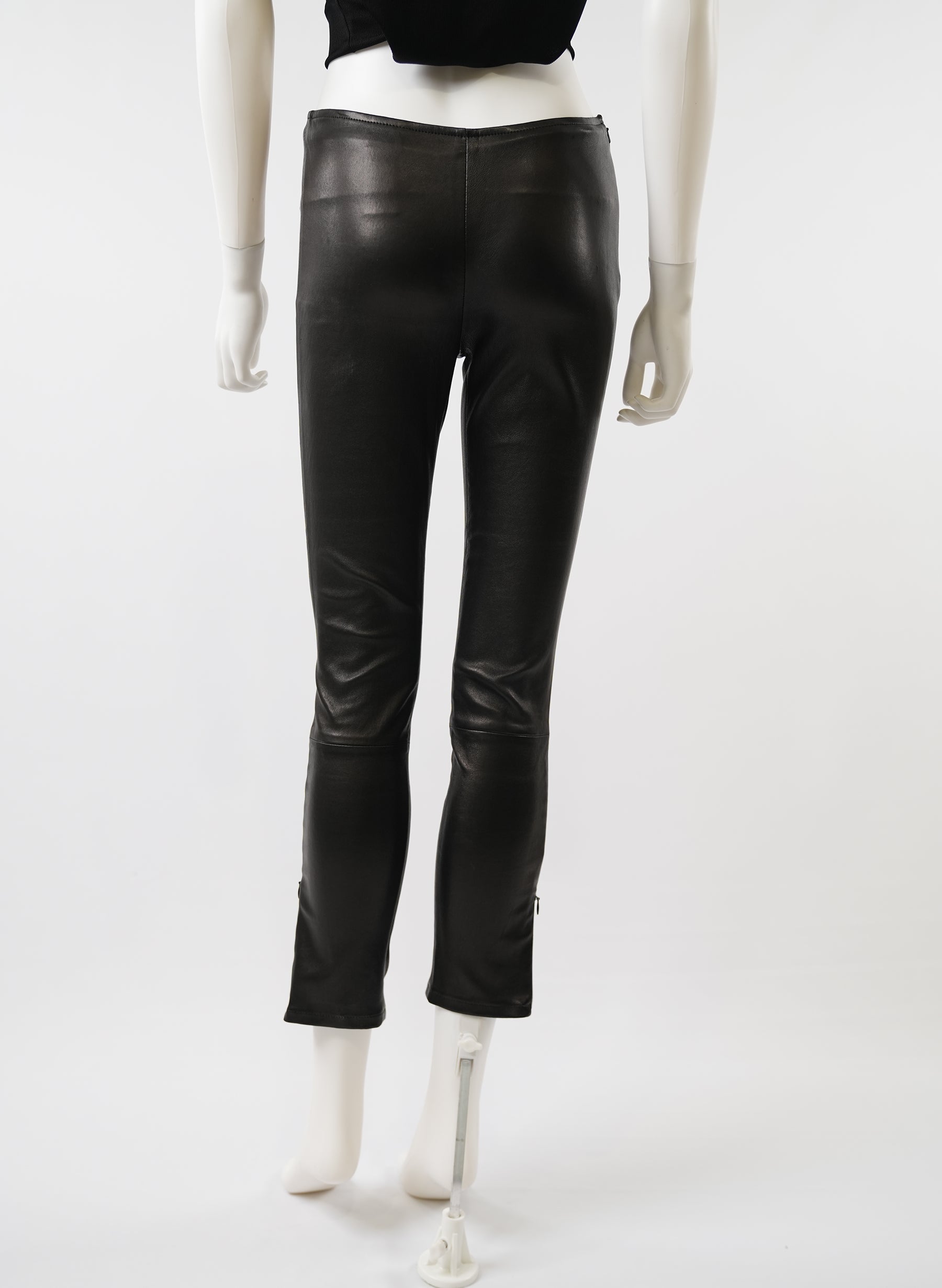 The Row Lambskin Leather Pants