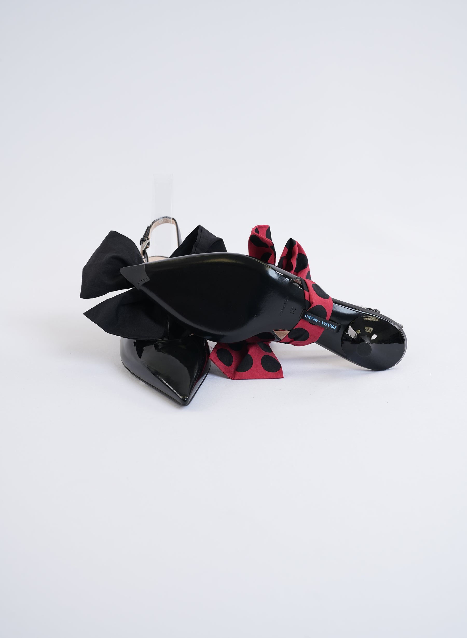 Prada Bow Slingback Pump