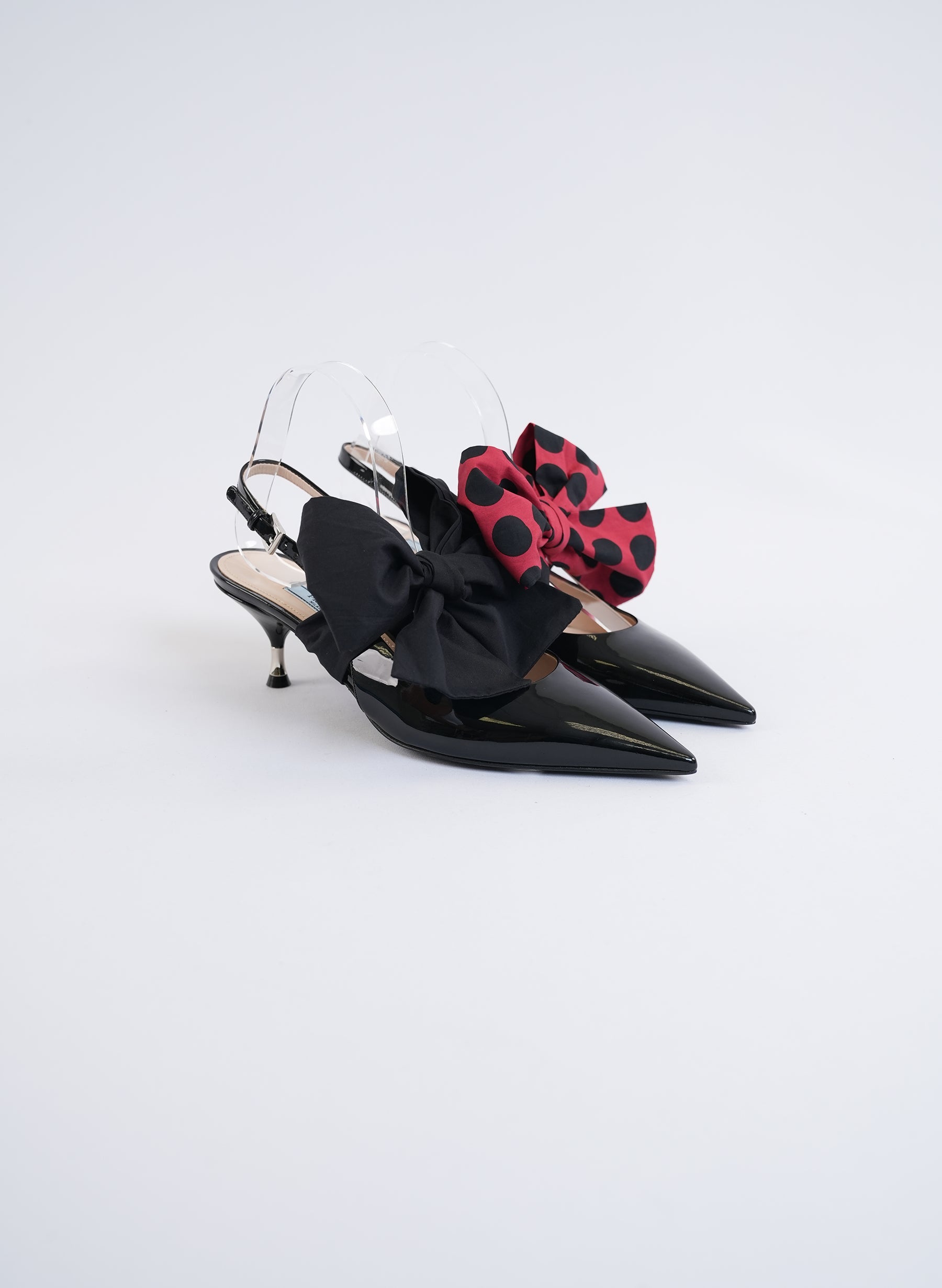 Prada Bow Slingback Pump