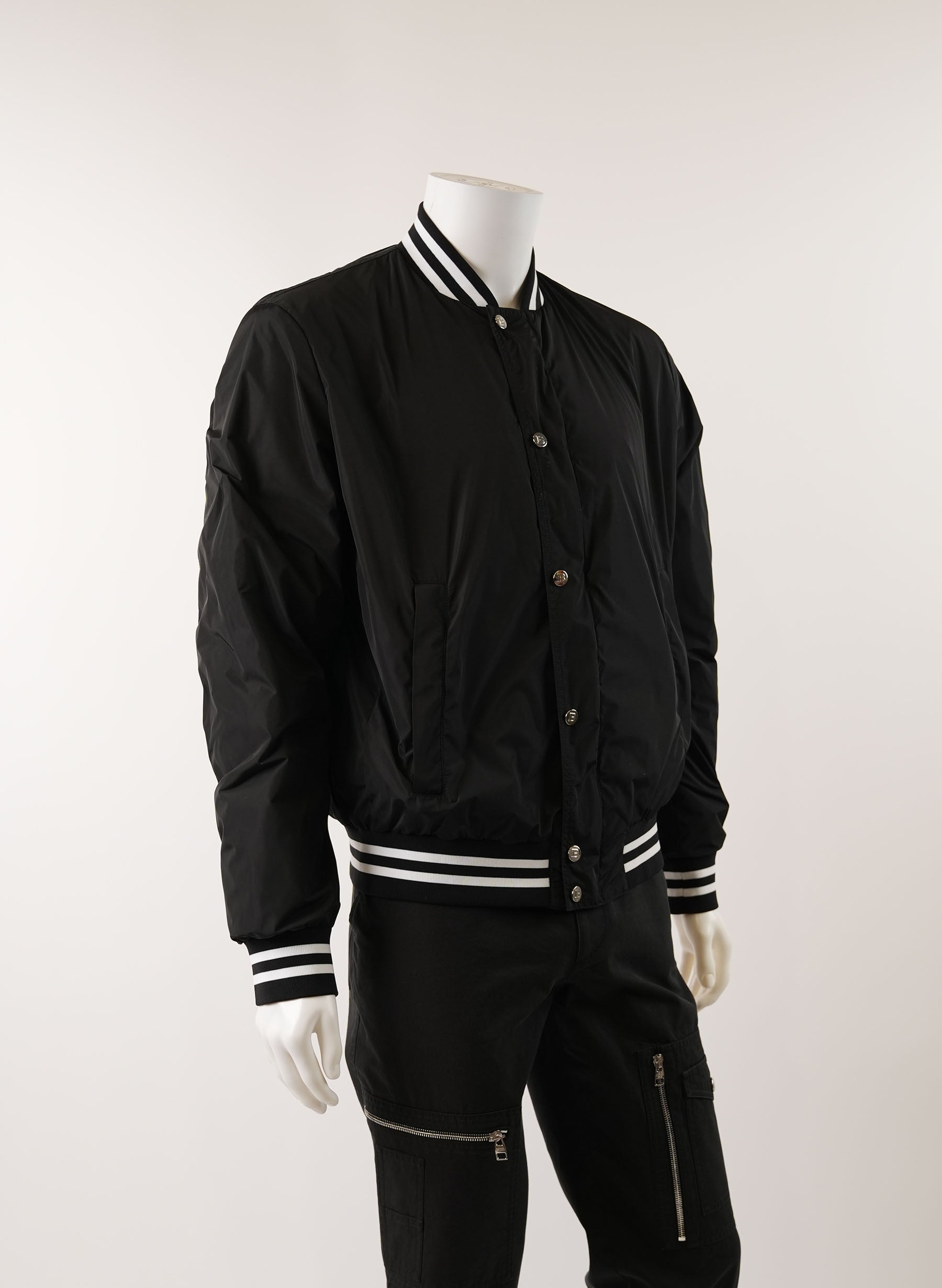 Balmain Nylon Bomber Jacket