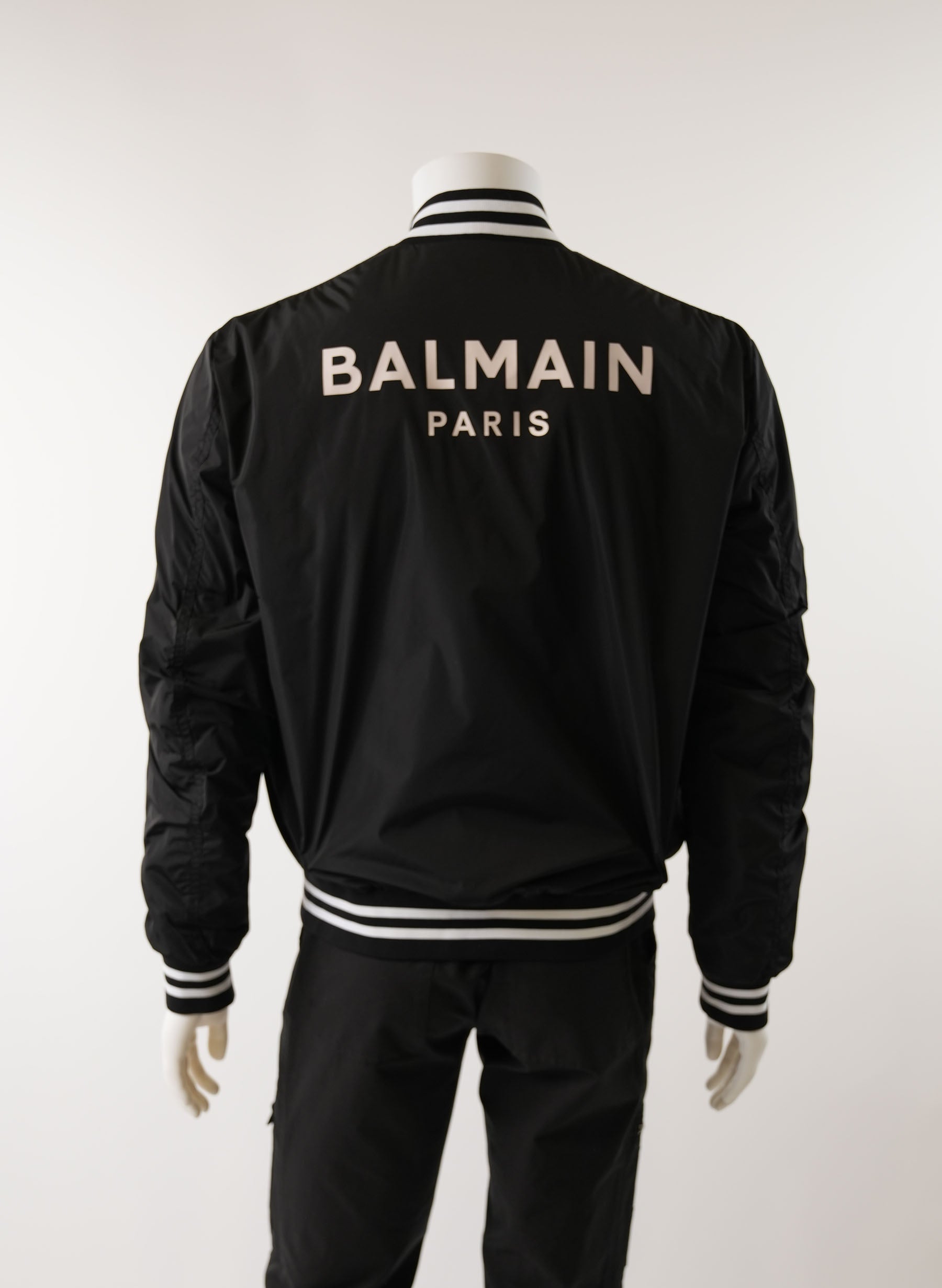 Balmain Nylon Bomber Jacket