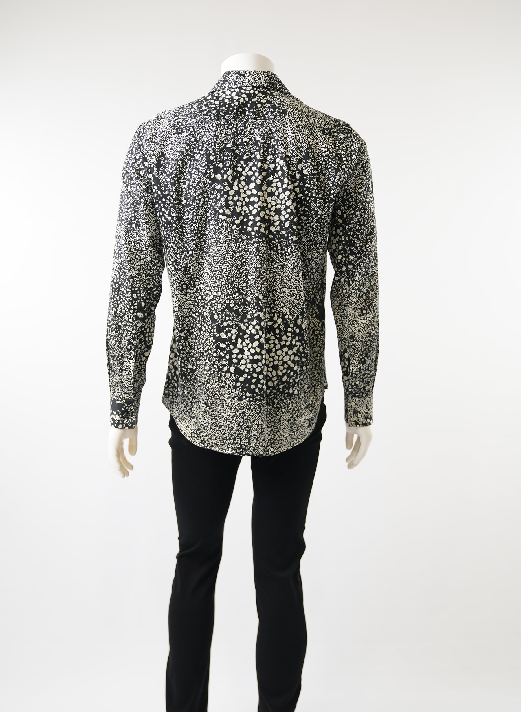 Givenchy Animal Print Long Sleeve Shirt