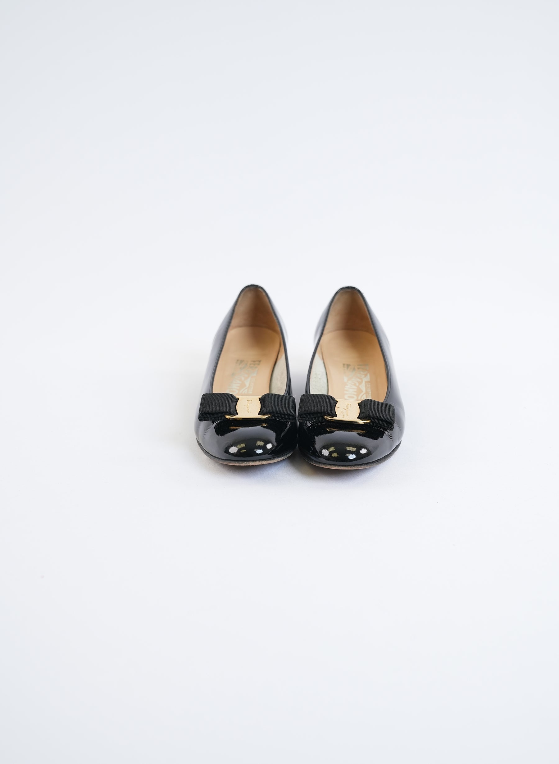 Salvatore Ferragamo Vara Black Pump