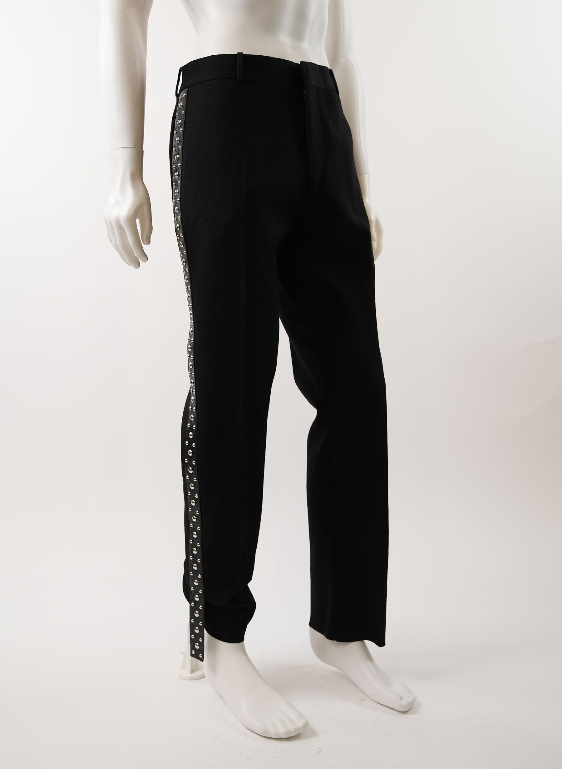 Alexander McQueen Embellished Wool Pants