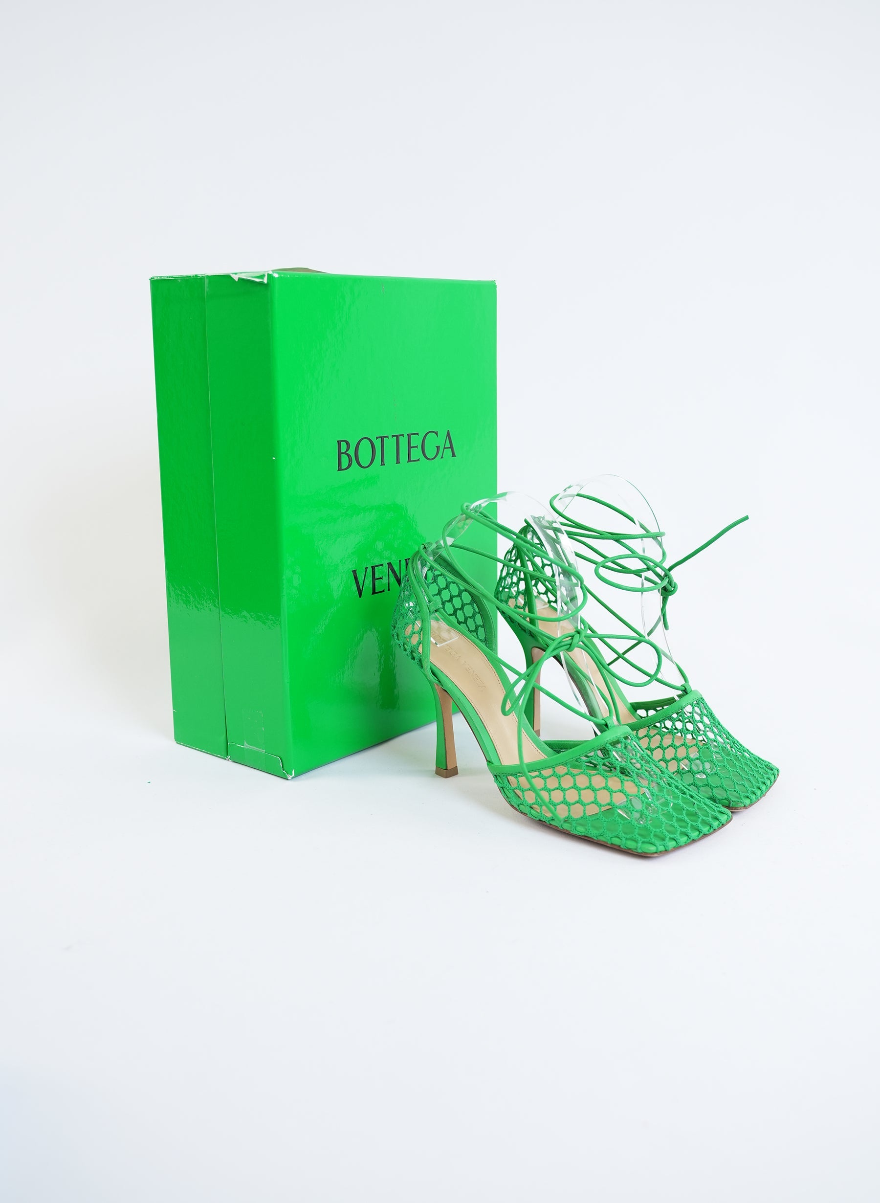 Bottega Veneta Mesh Stretch Heel