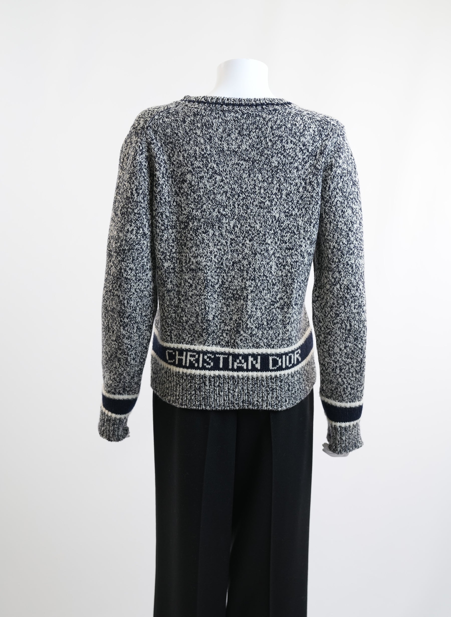 Dior V Neck Wool Sweater