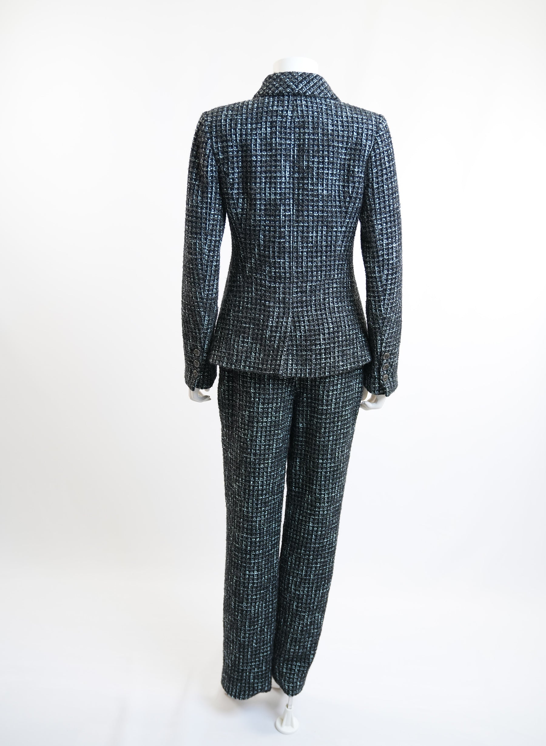 Chanel Tweed Blazer Pants Set