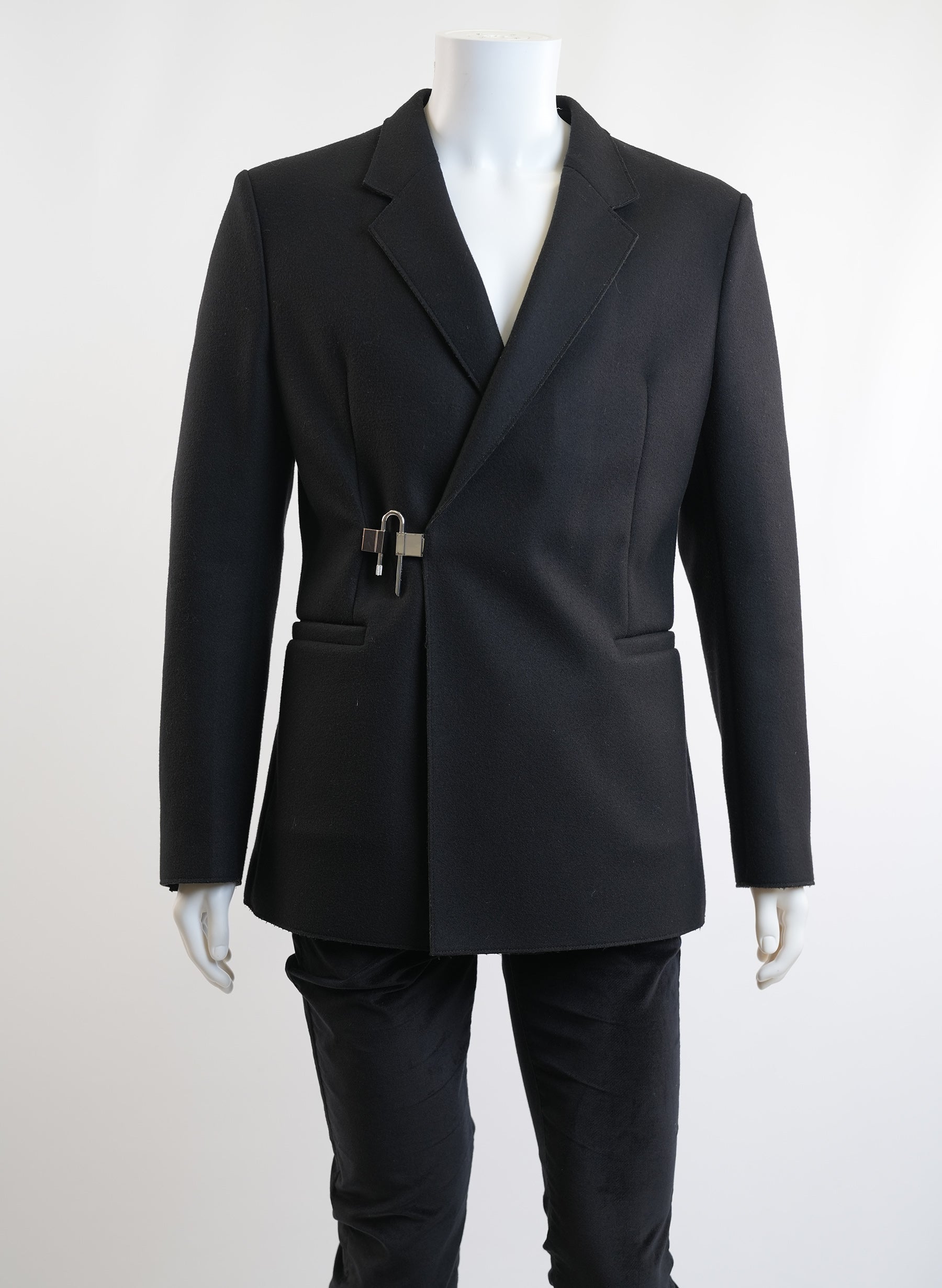 Givenchy Black Wool Coat