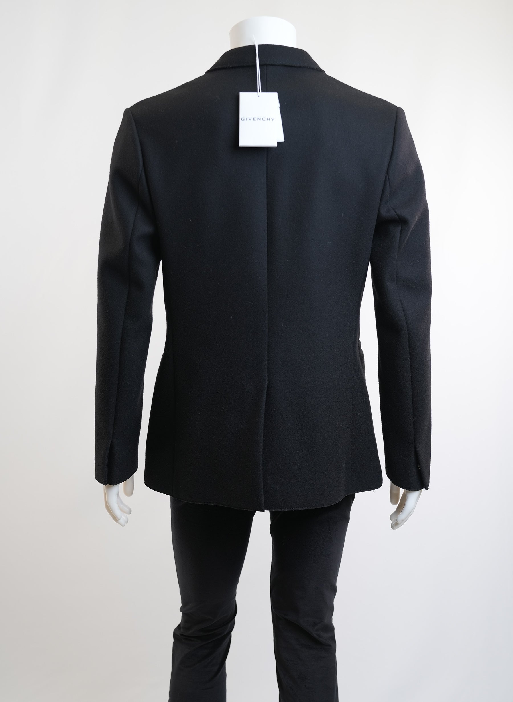 Givenchy Black Wool Coat